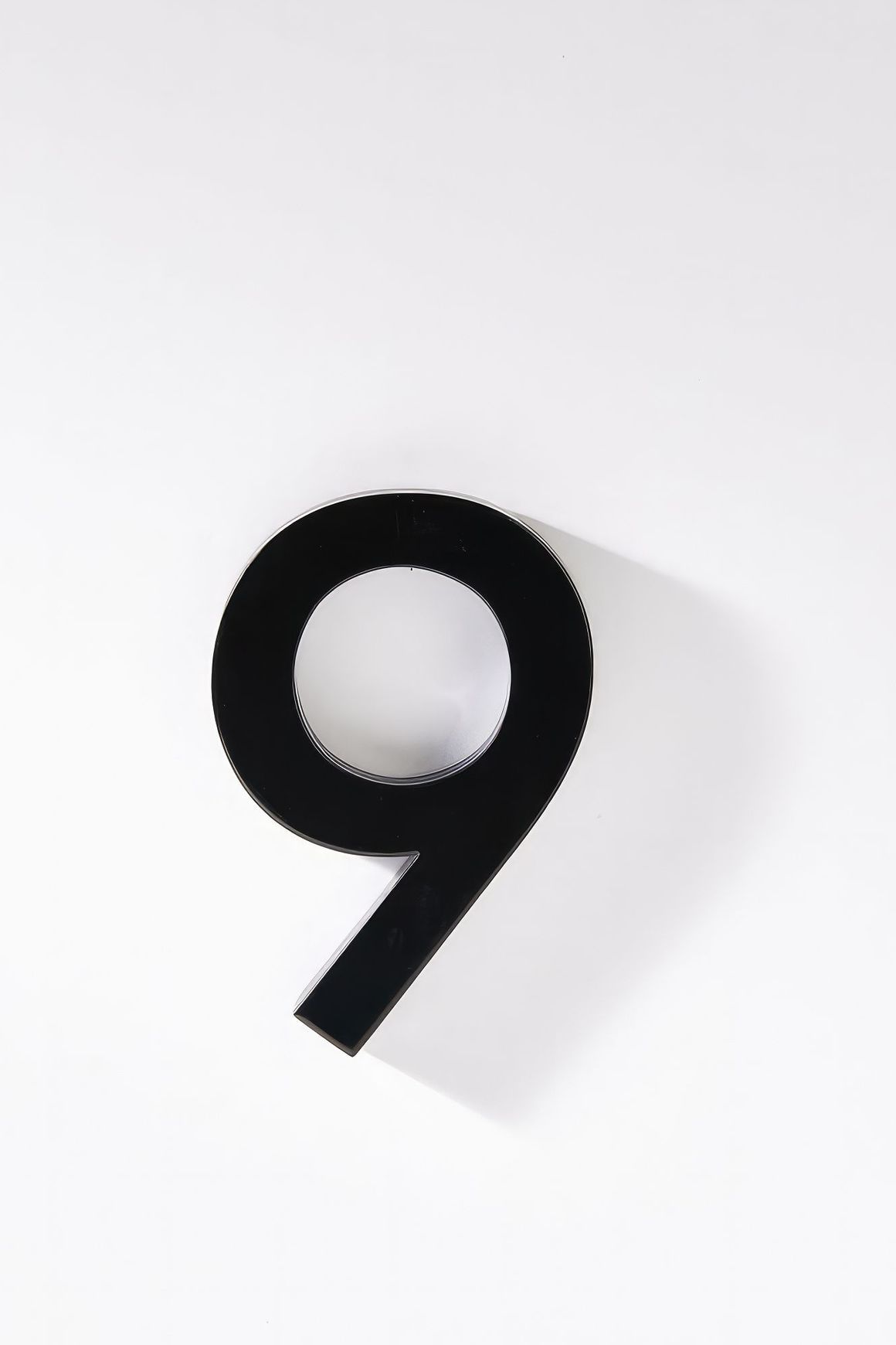 Black Stainless Steel Numbers & Letters