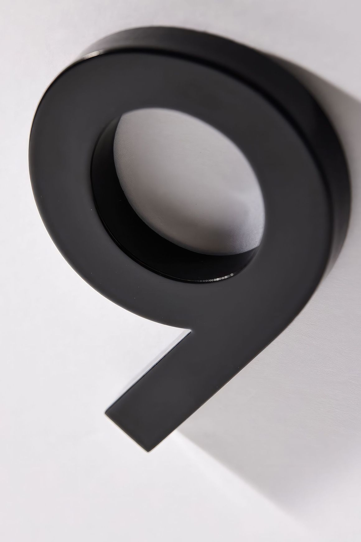 Black Stainless Steel Numbers & Letters