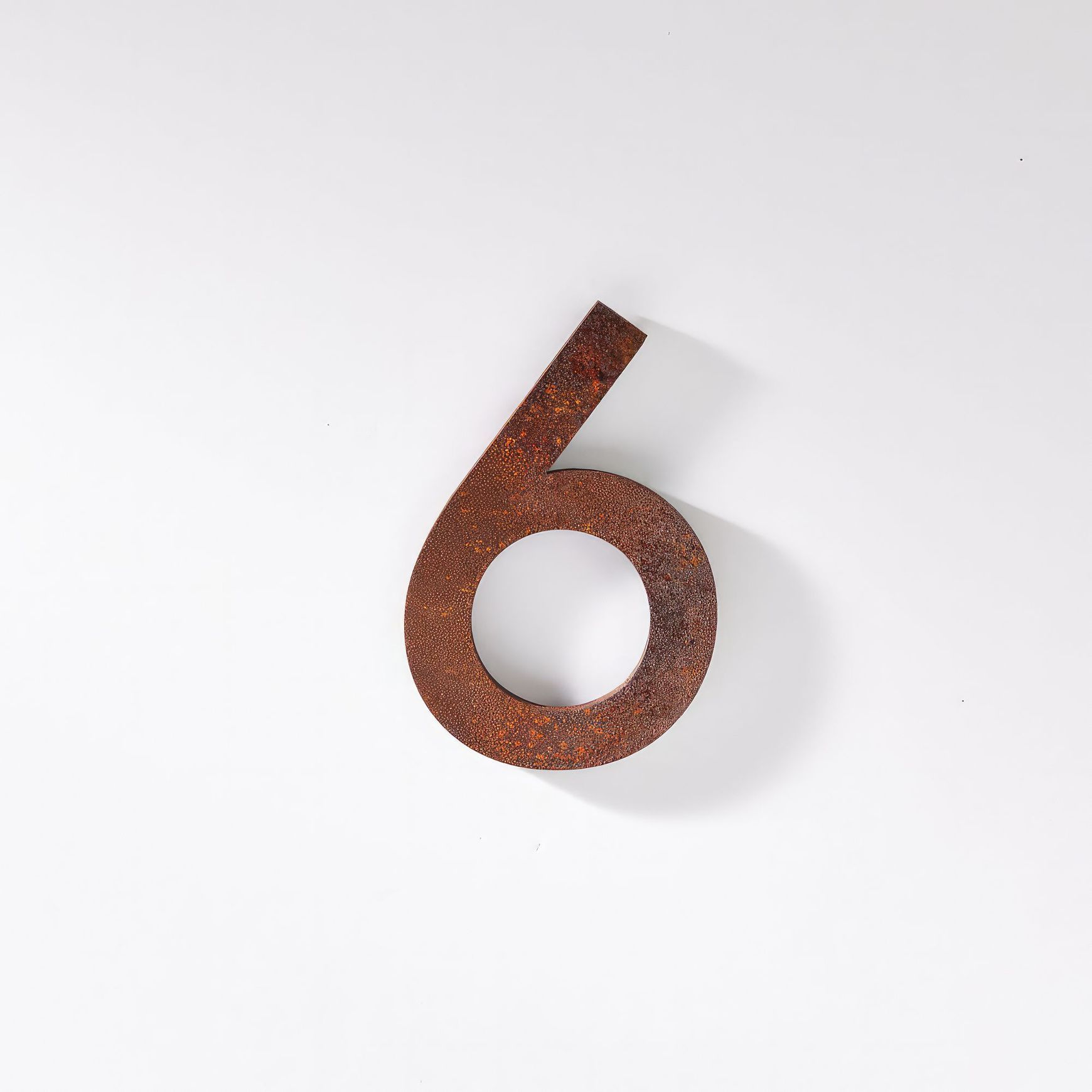 Corten Steel Numbers & Letters