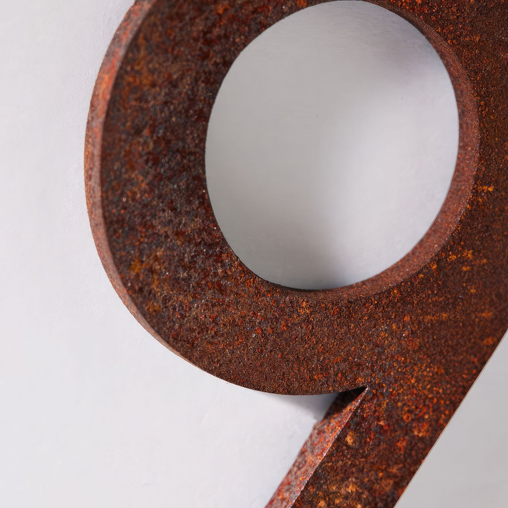 Corten Steel Numbers & Letters