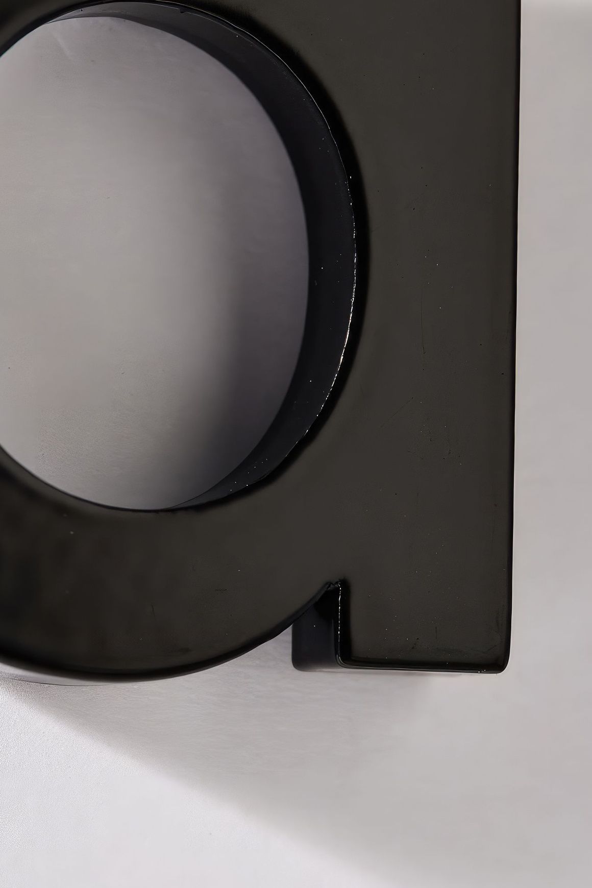 Black Stainless Steel Numbers & Letters