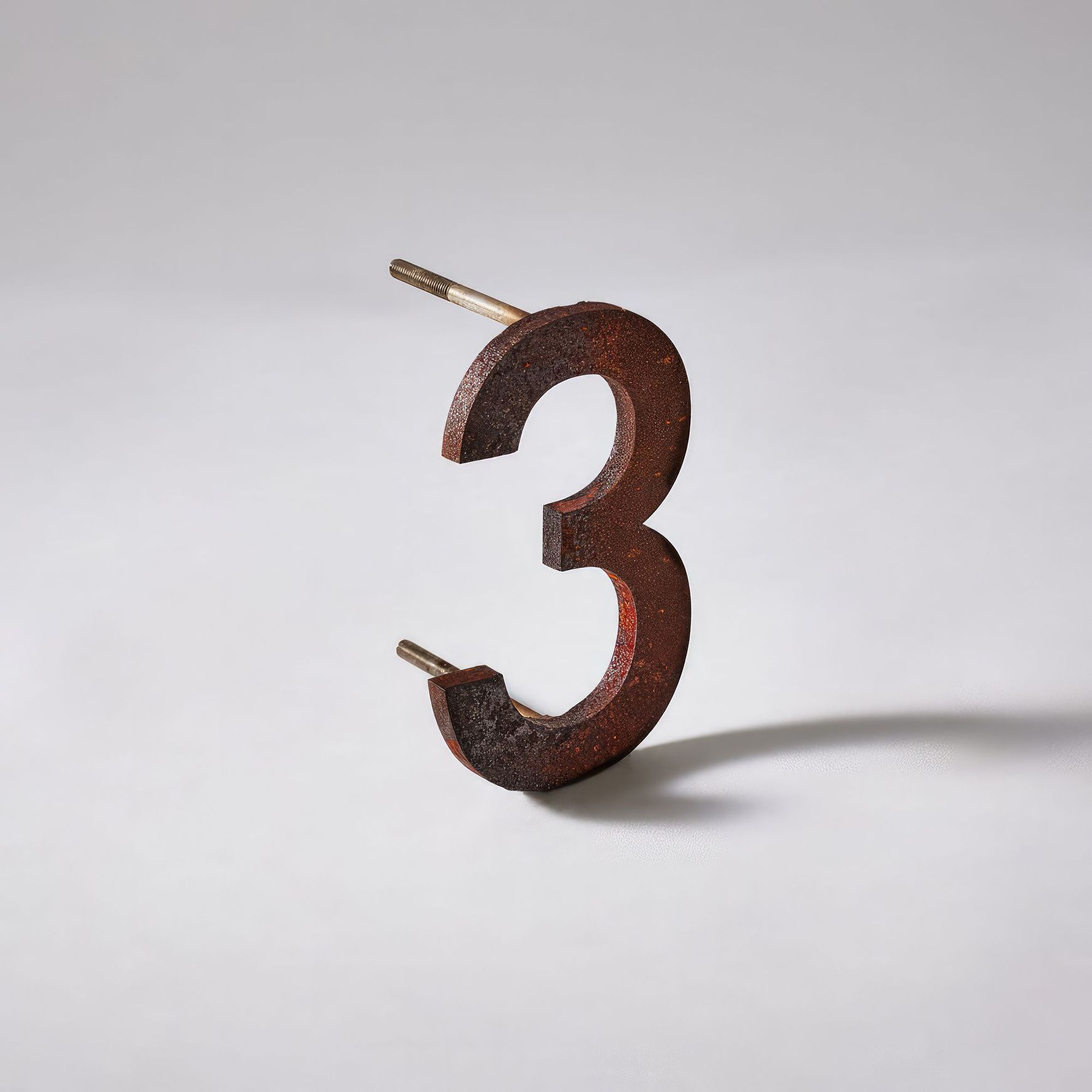 Corten Steel Numbers & Letters