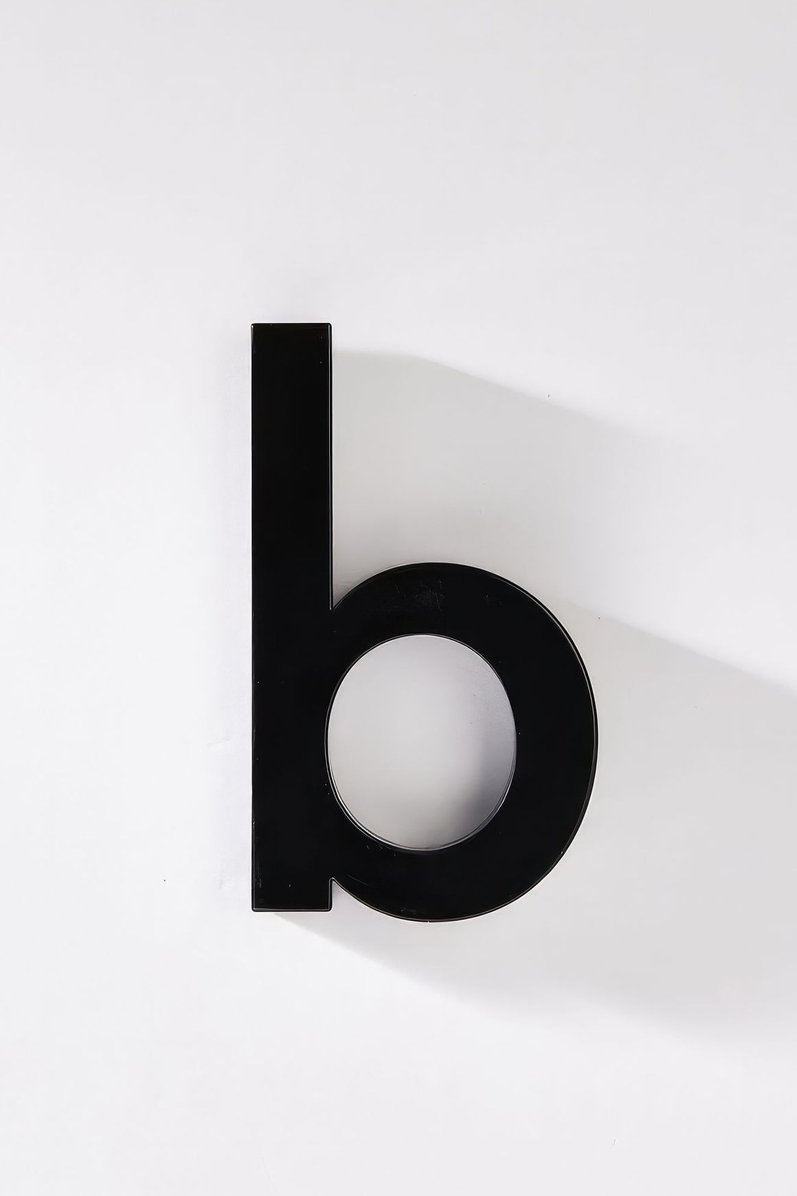 Black Stainless Steel Numbers & Letters