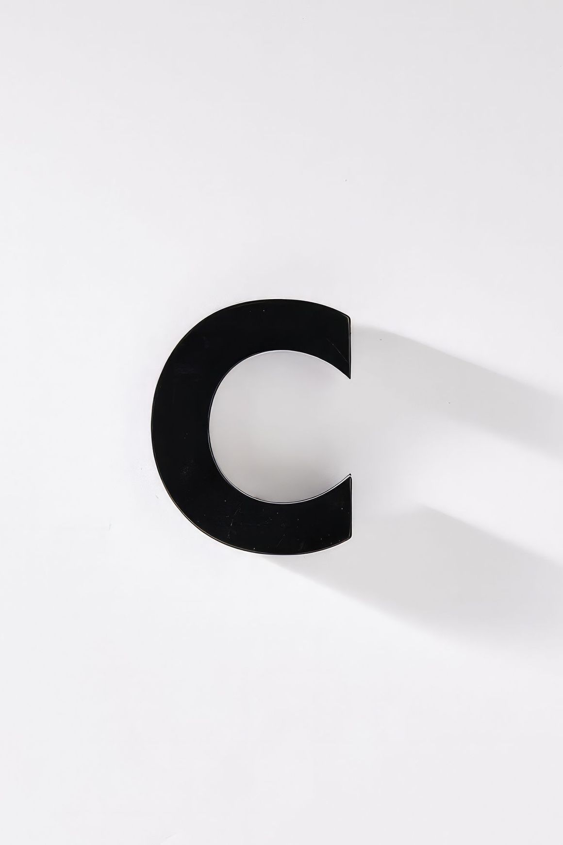 Black Stainless Steel Numbers & Letters