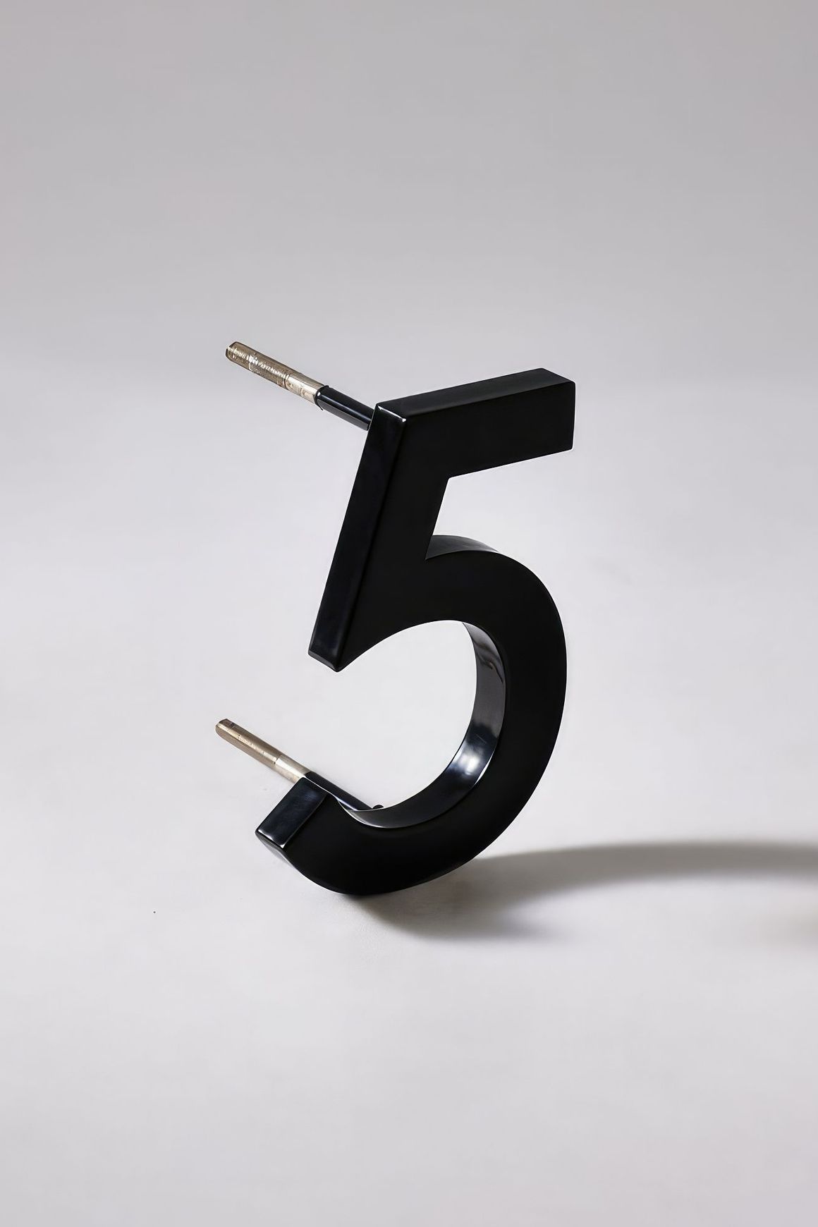 Black Stainless Steel Numbers & Letters