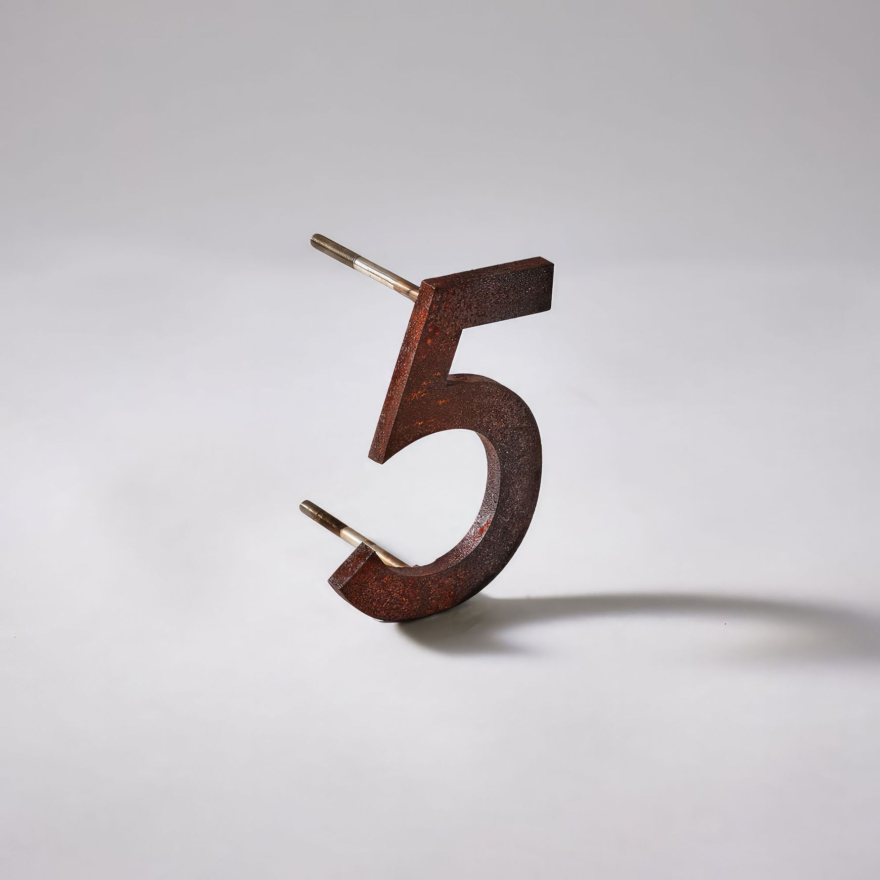 Corten Steel Numbers & Letters