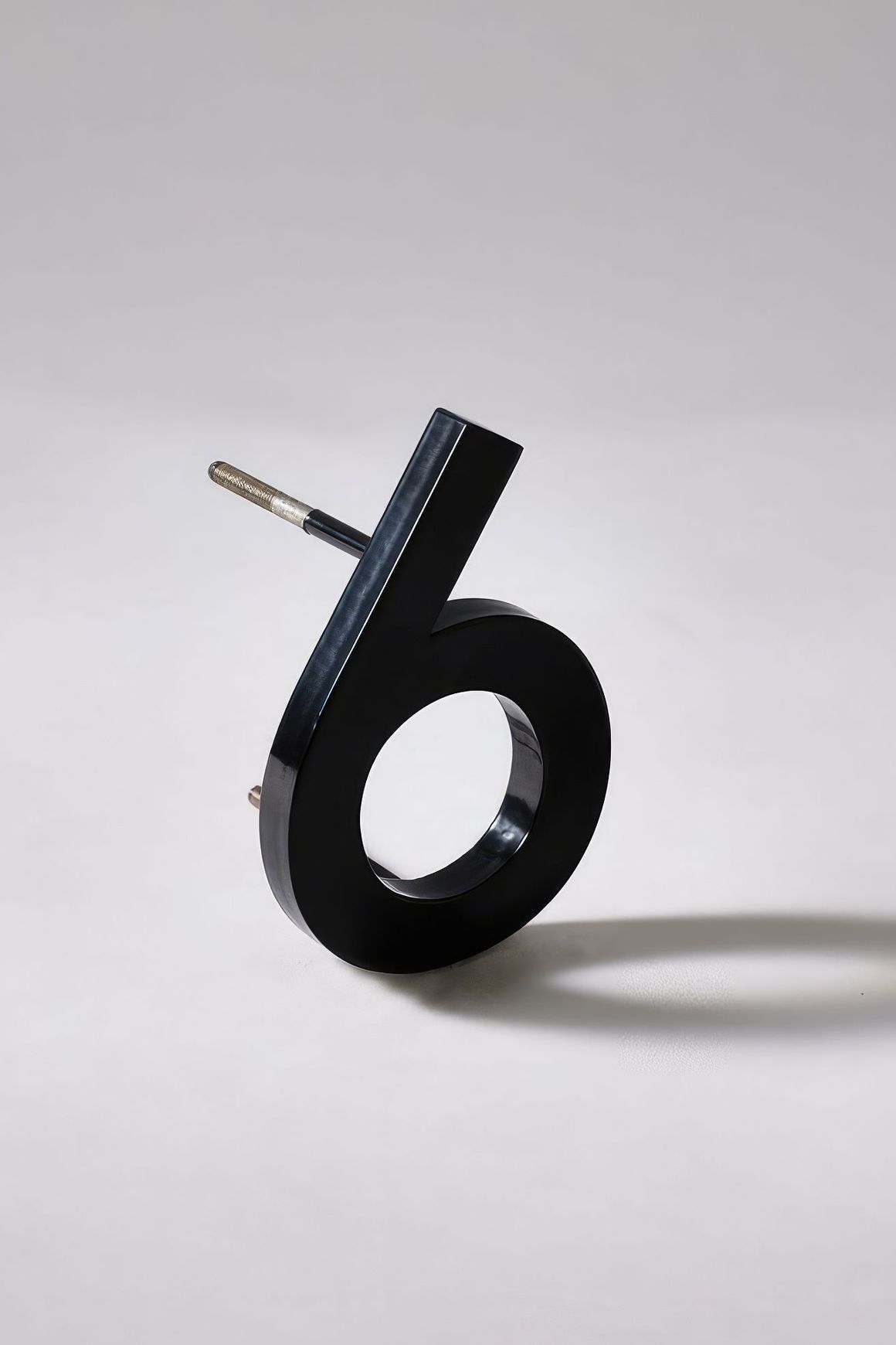 Black Stainless Steel Numbers & Letters