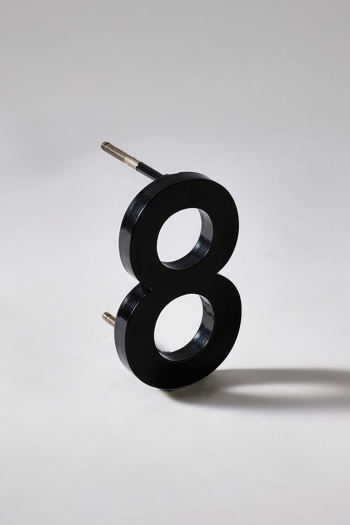 Black Stainless Steel Numbers & Letters