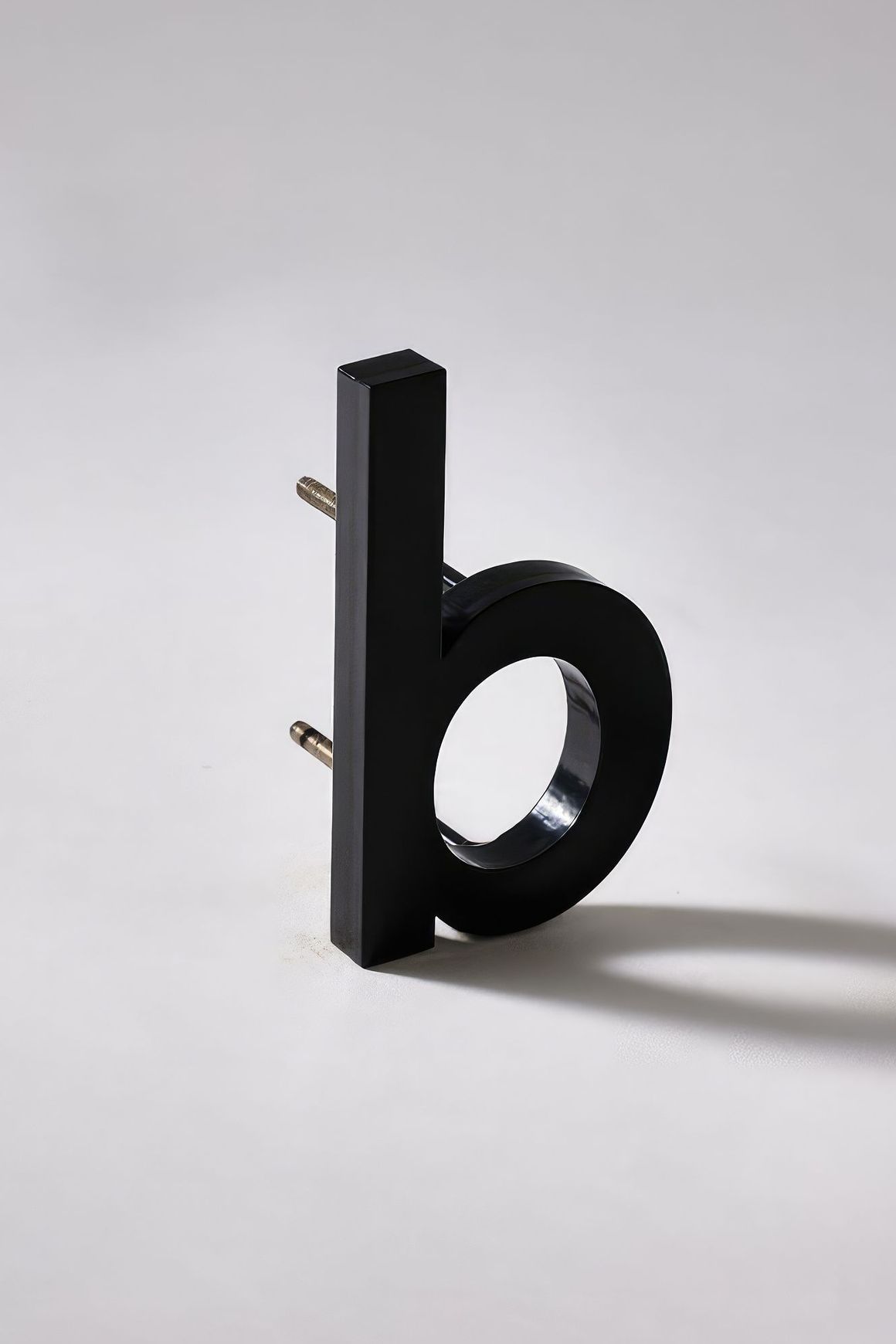 Black Stainless Steel Numbers & Letters