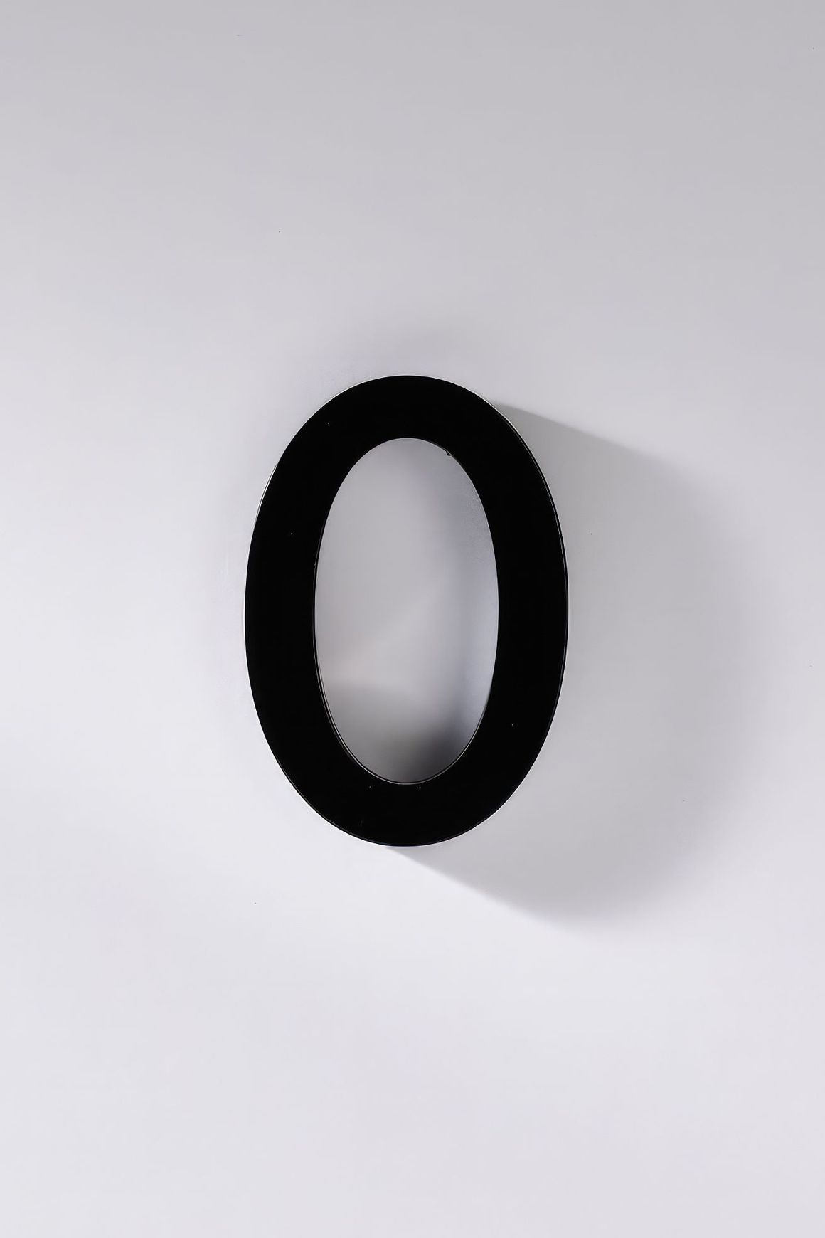 Black Stainless Steel Numbers & Letters