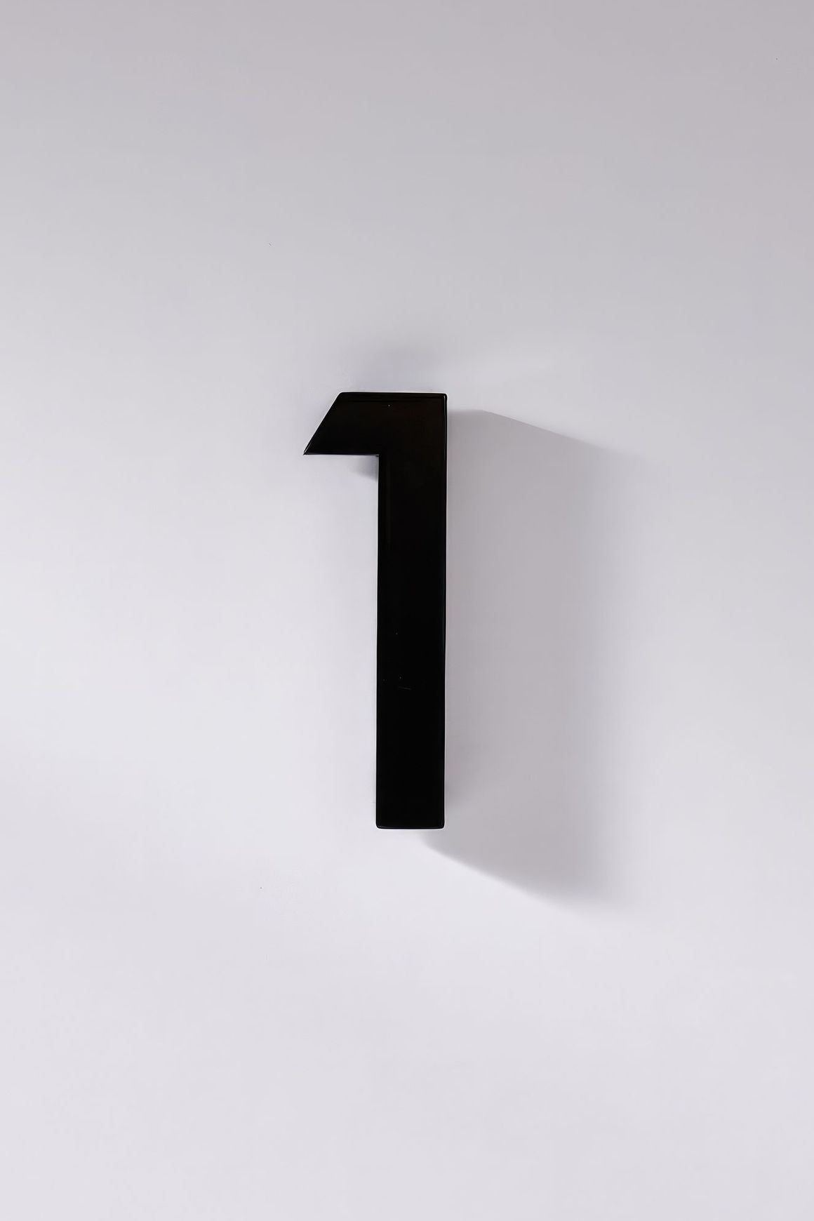 Black Stainless Steel Numbers & Letters