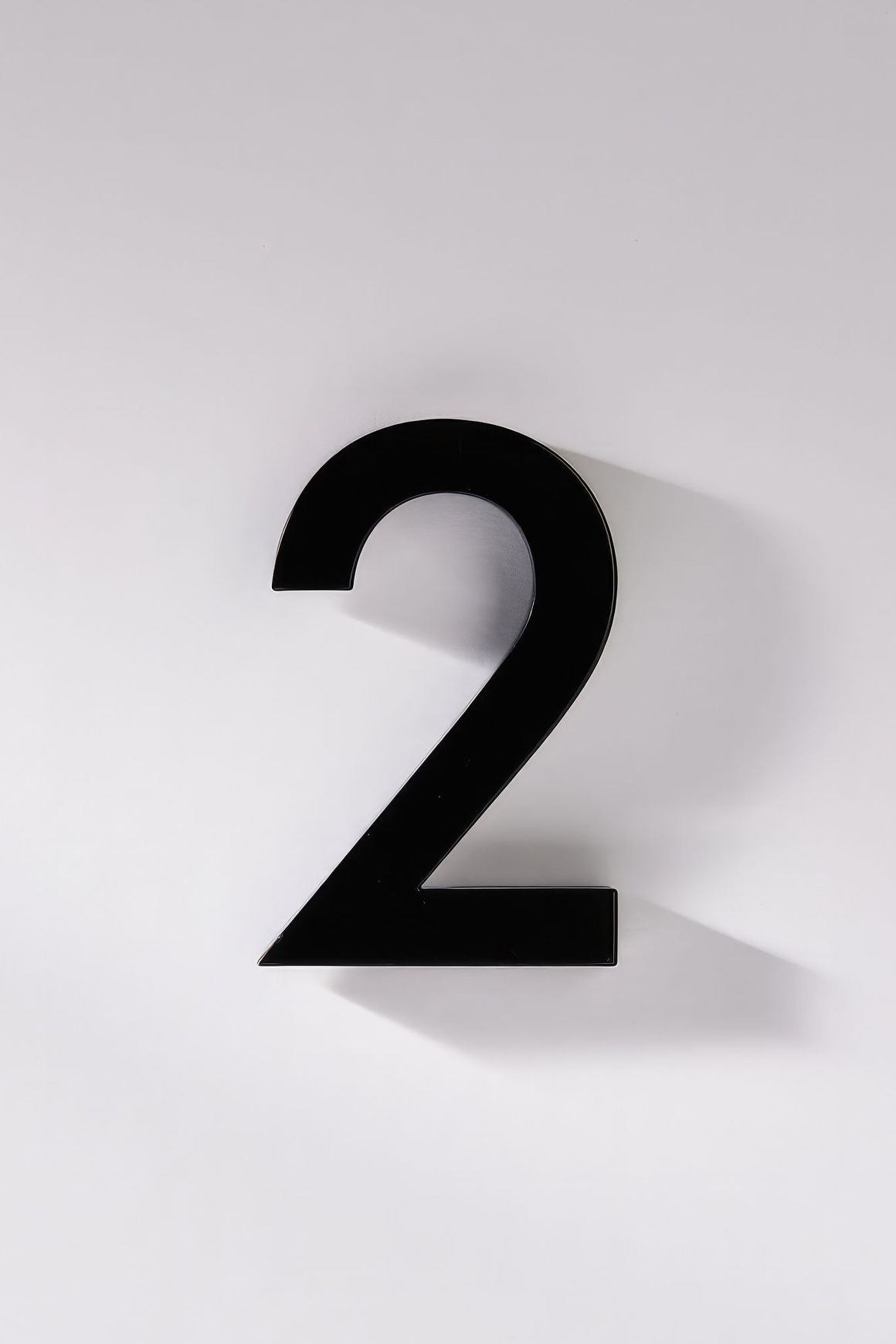 Black Stainless Steel Numbers & Letters