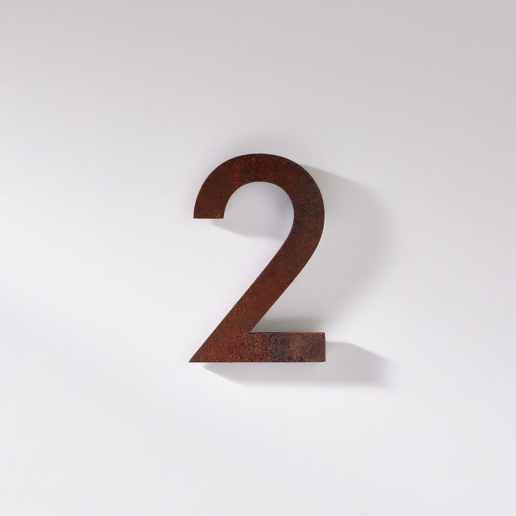 Corten Steel Numbers & Letters