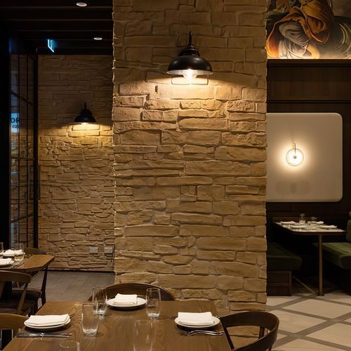 Ashlar Stone Wall Panels by Muros