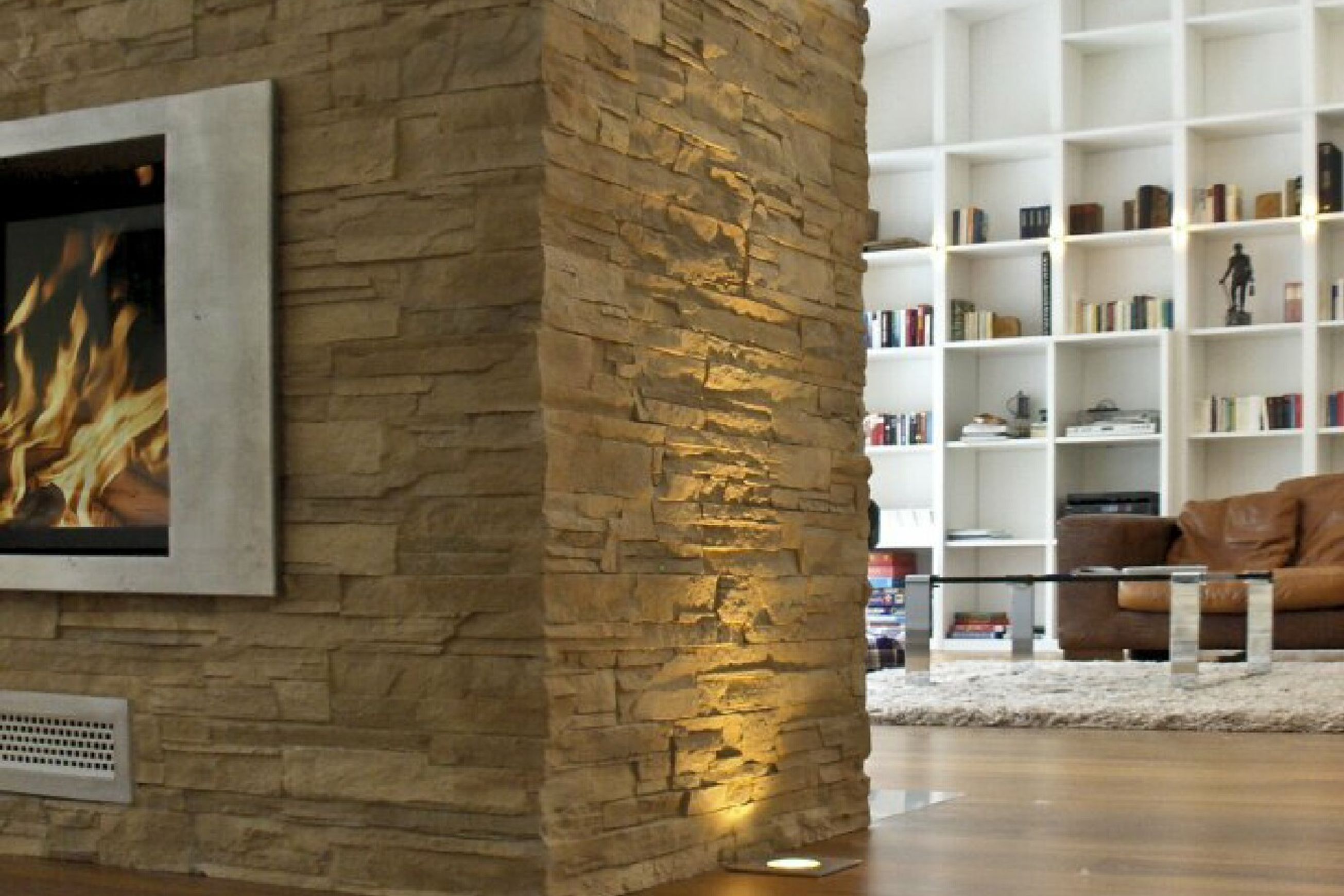 Strata Stone Wall Panels by Muros - Modern Stone Look