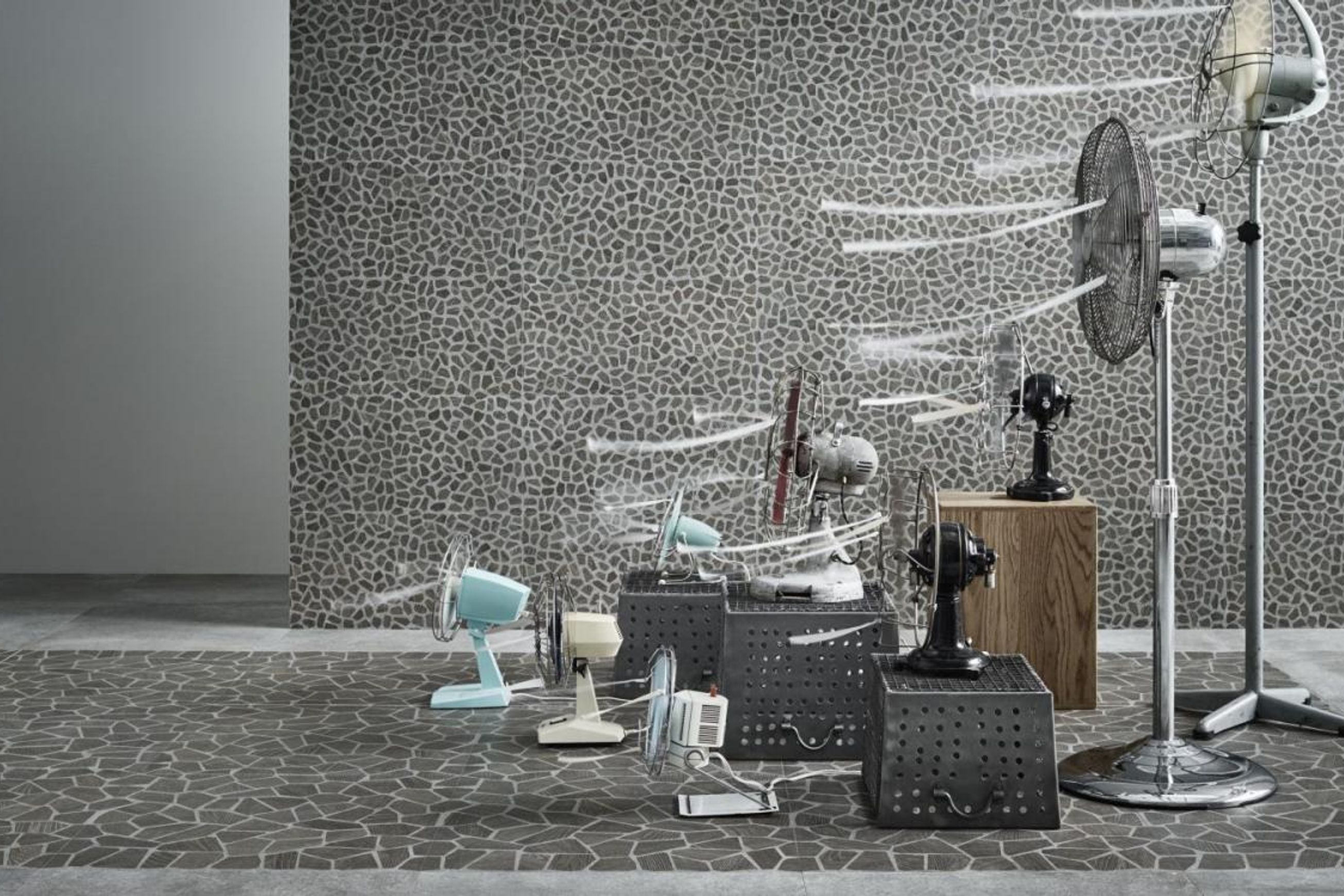 Bits Quad-Facet Decorative Tiles by Ceramiche Piemme