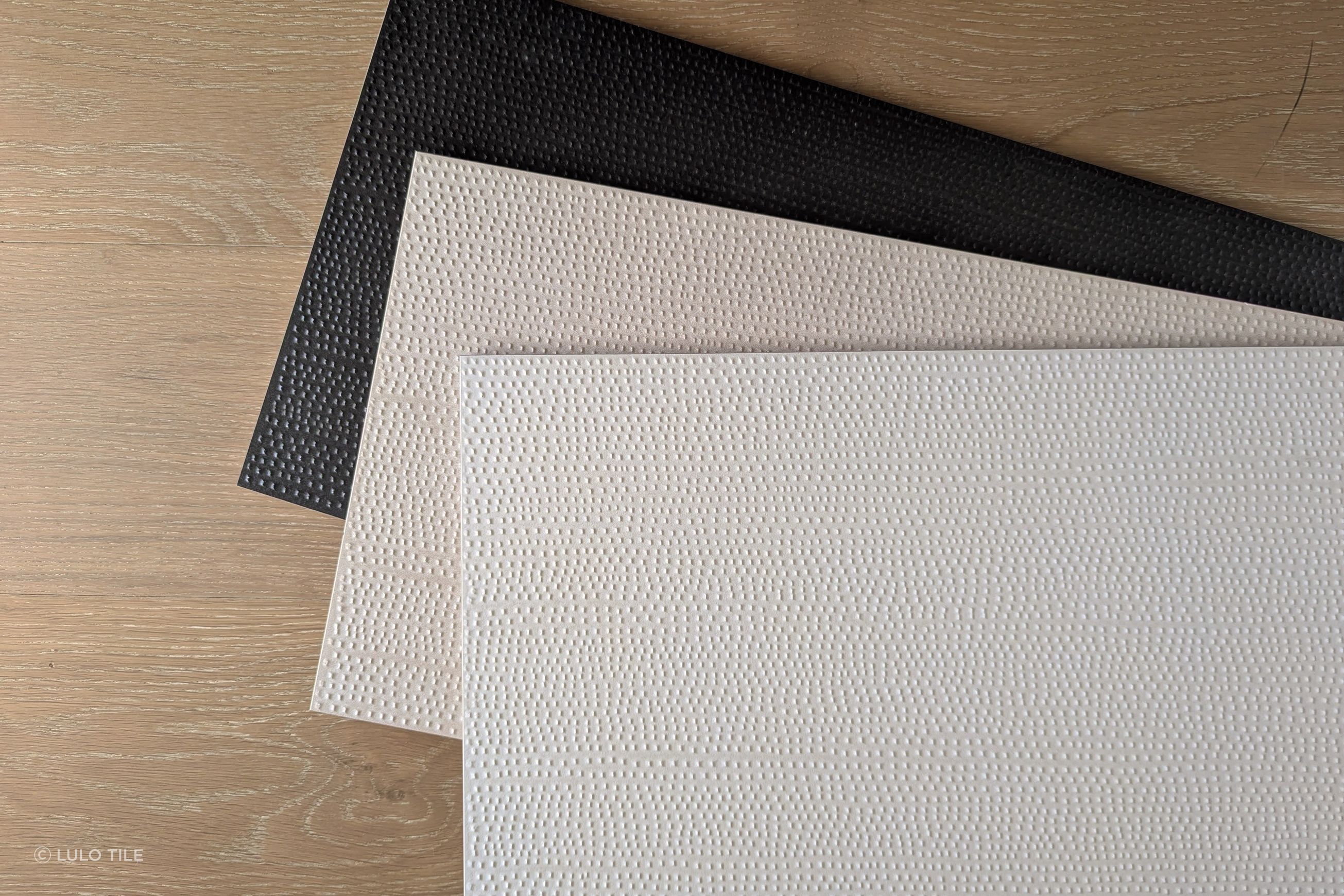 Materia Studded Textured Porcelain