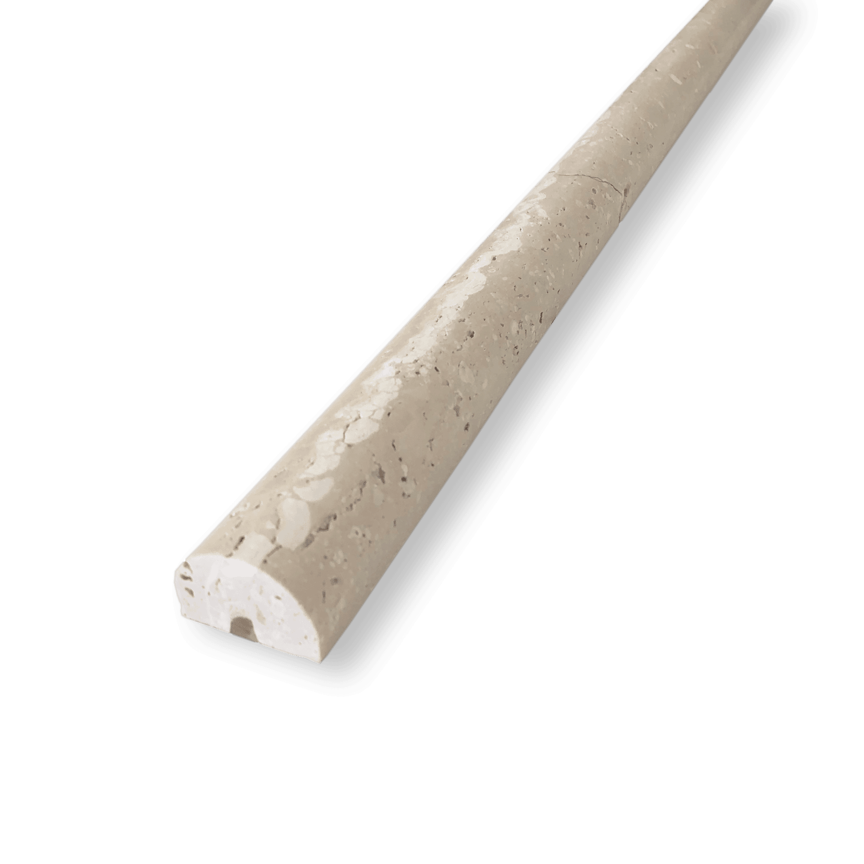 Ivory Travertine Flute