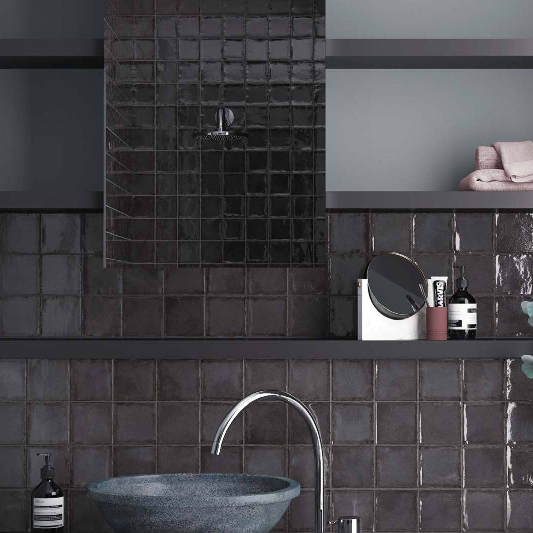 Altea Feature Wall Tiles by Equipe Ceramicas