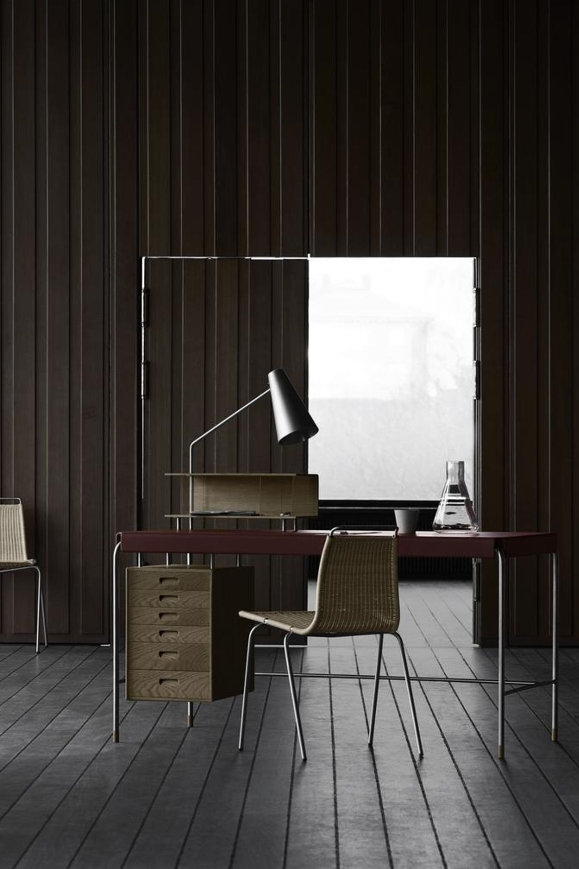 AJ52 Society Desk Table by Carl Hansen & Søn