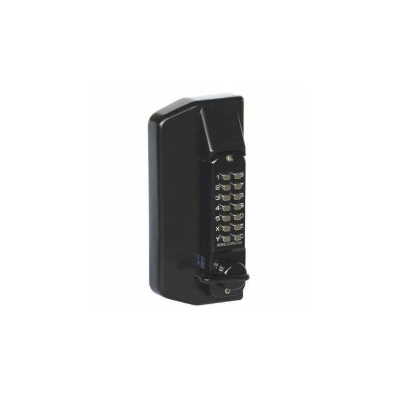 Borg Digital Gate Lock Marine Grade Black BL3100BLK