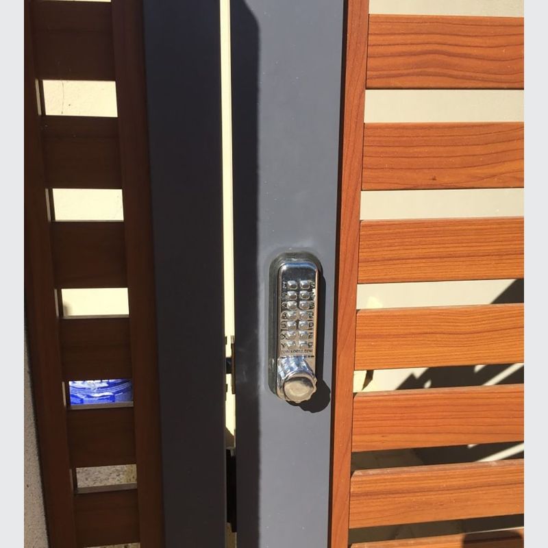 Borg Digital Lock External Grade Black BL2620MGBC