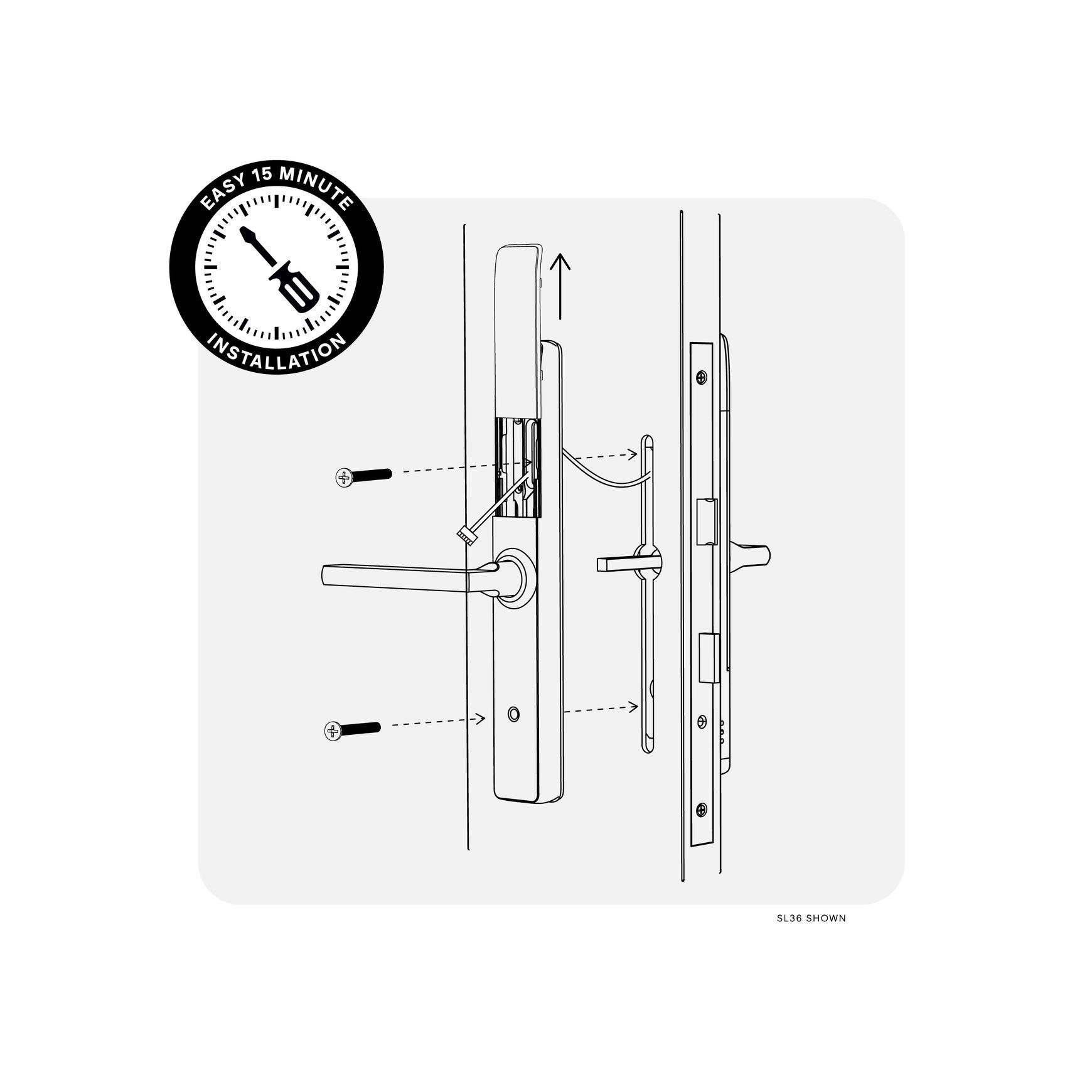 Sylvan Electronic Silver Leverset SL36E.S