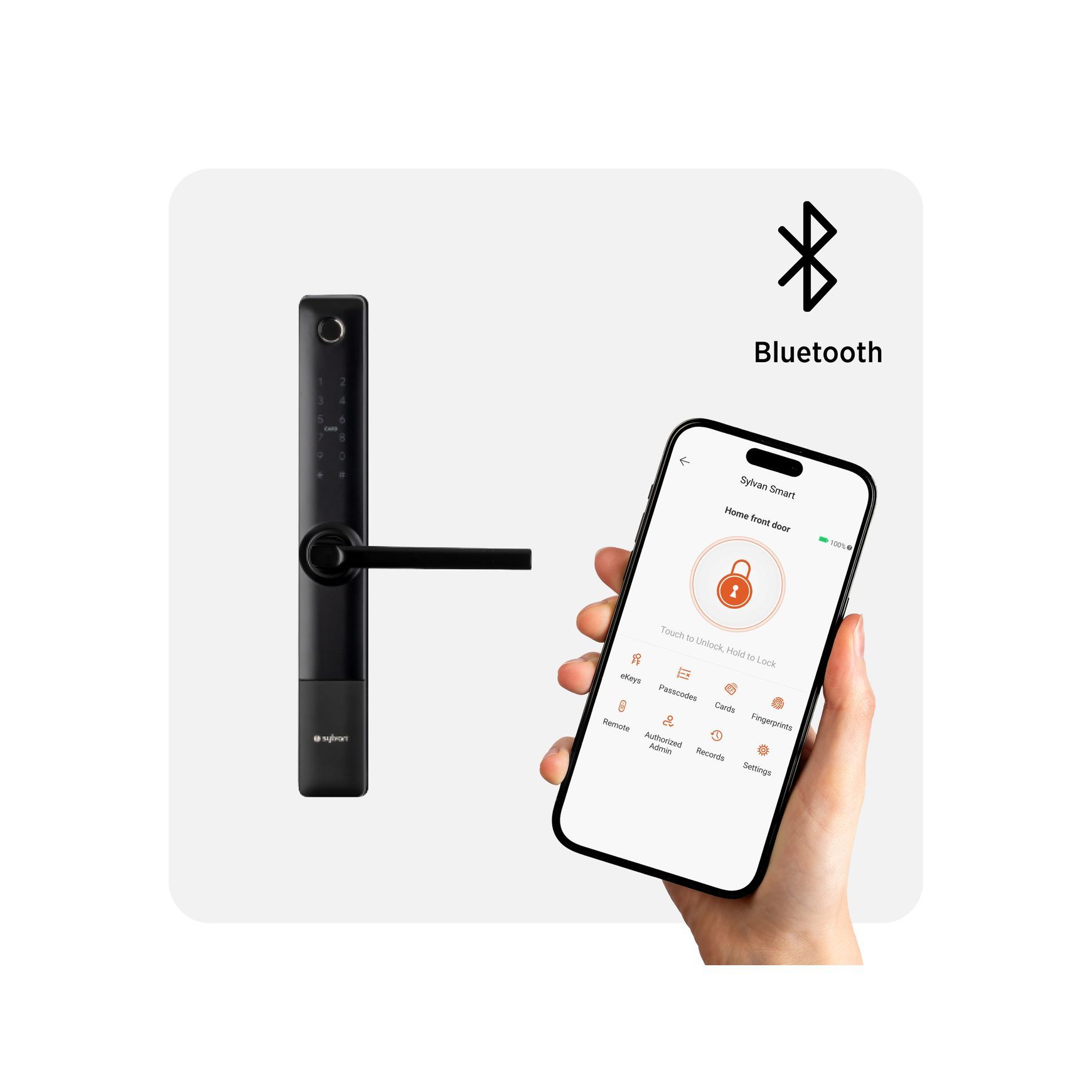 Sylvan Electronic Black Leverset SL36E.B