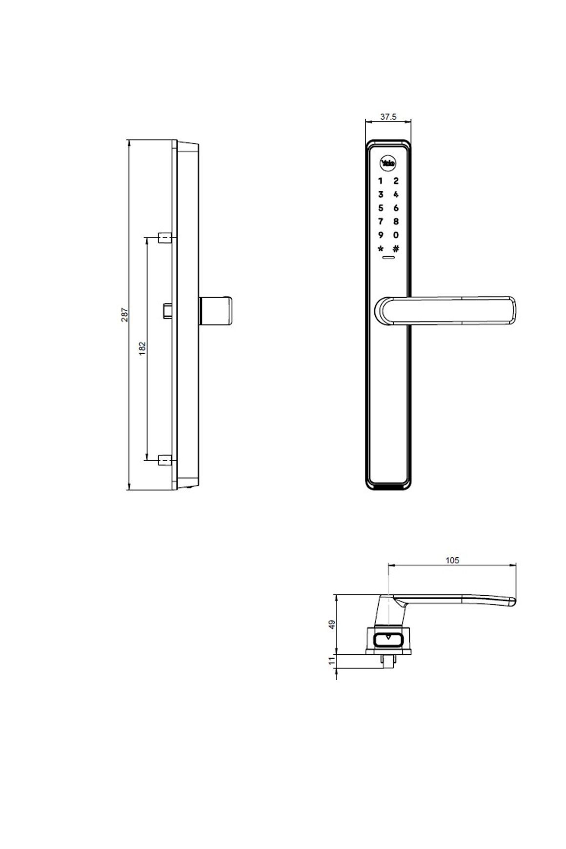 Yale Unity Slim Smart Lock