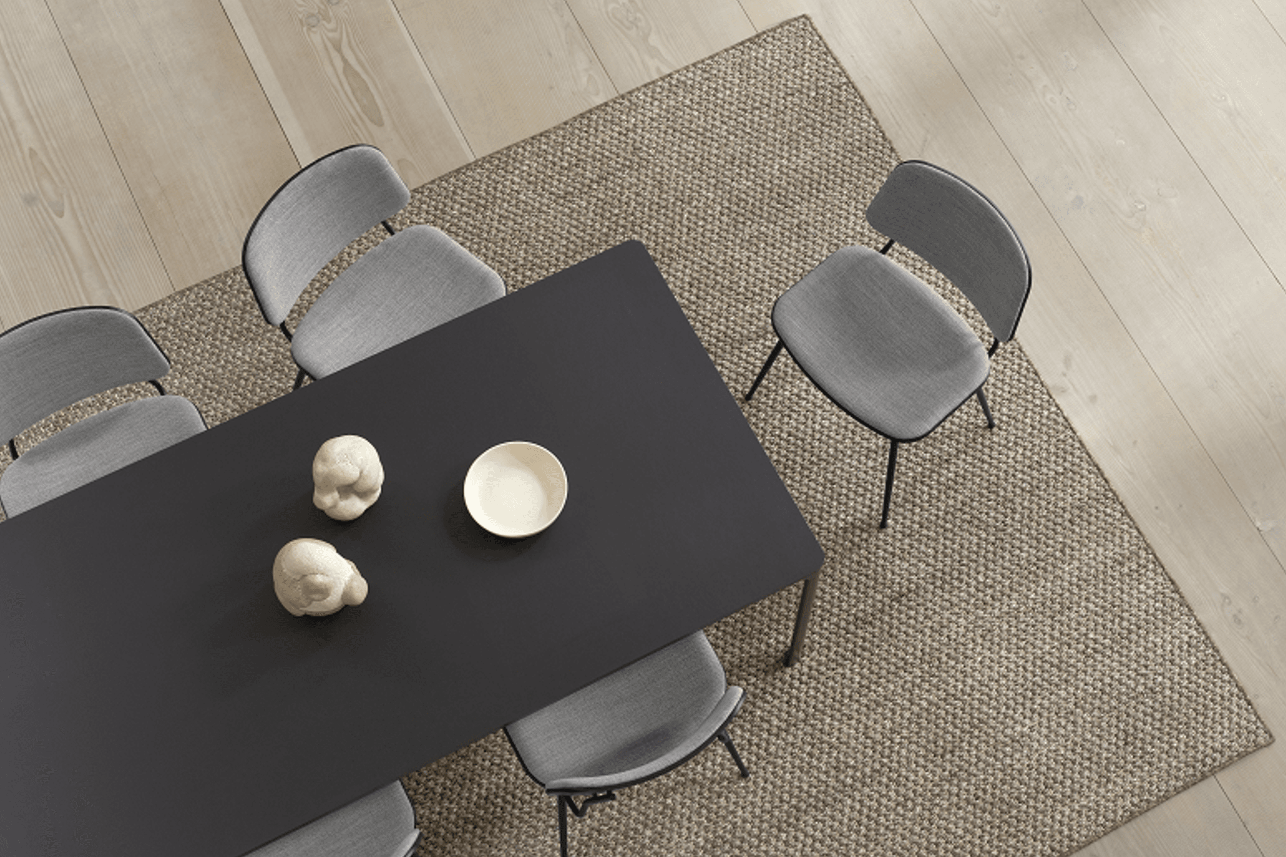 Søborg Chair Steel Frame Upholstered by Fredericia