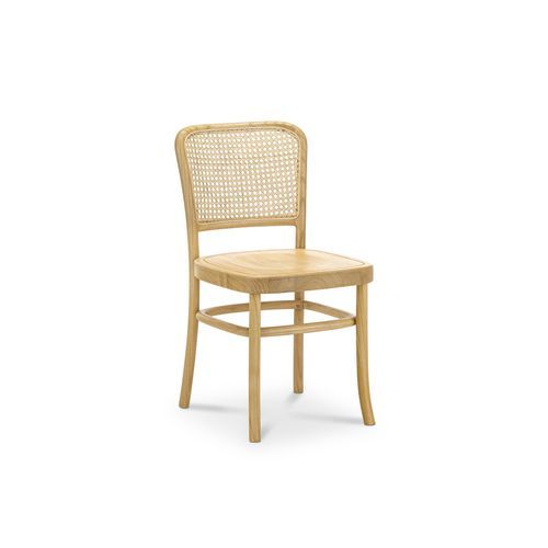 Prague Dining Chair | Cream Boucle & Natural | Set of 2