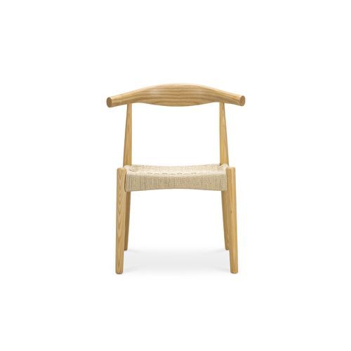 Elba Ashwood Woven Cord Dining Chair | Natural | Set of 2