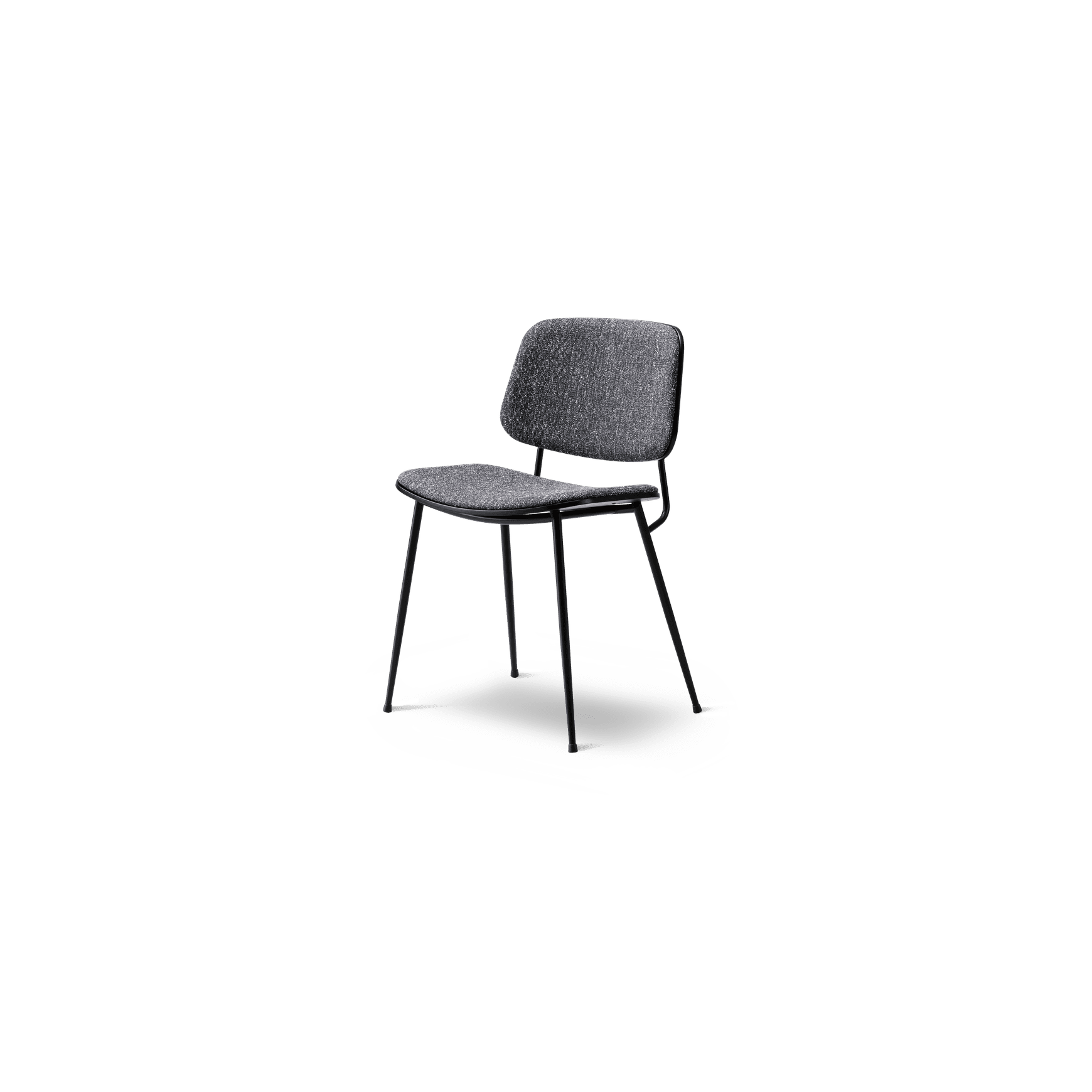Søborg Chair Steel Frame Upholstered by Fredericia