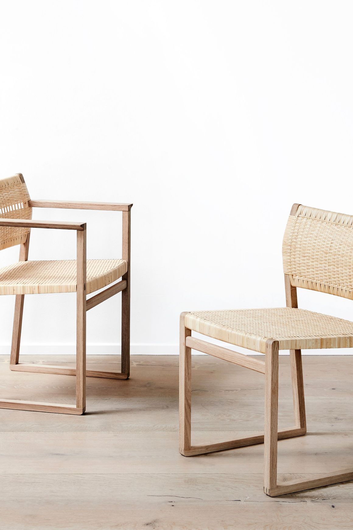 BM61 Chair Cane Wicker by Fredericia