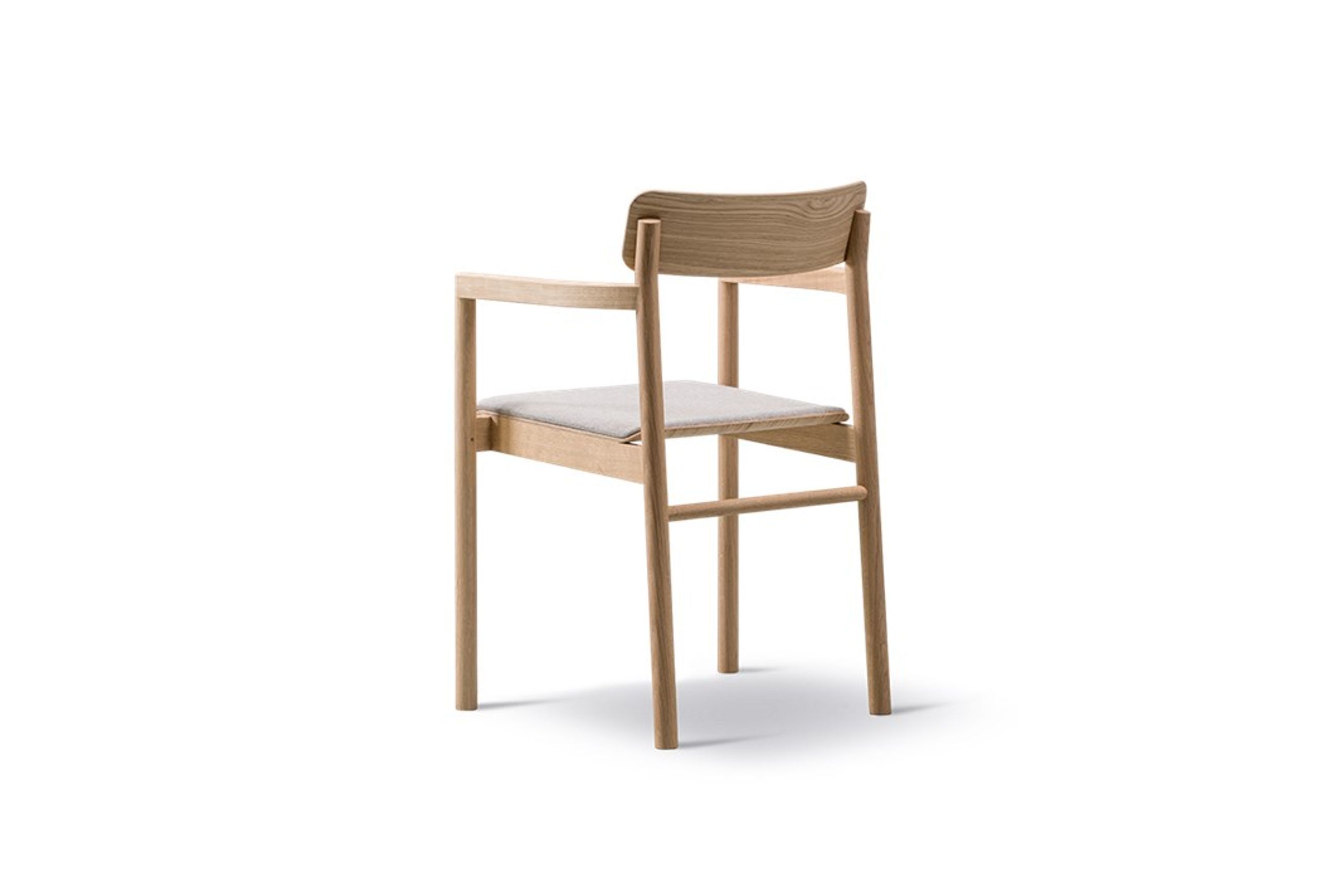 Post Chair Upholstered by Fredericia