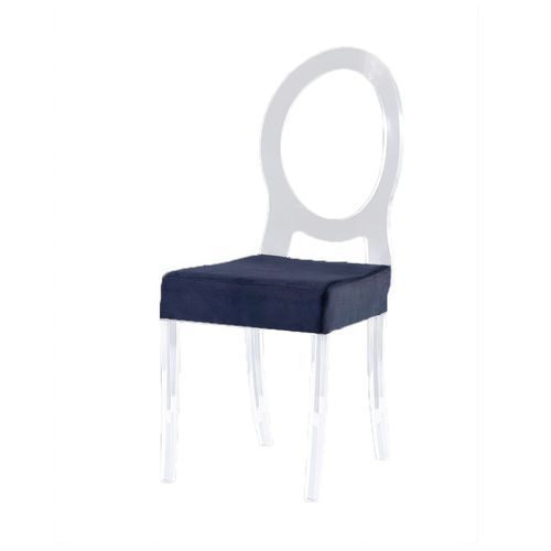 Orlando Lucite Acrylic Chair with Oval Backrest - CUSTOMISE