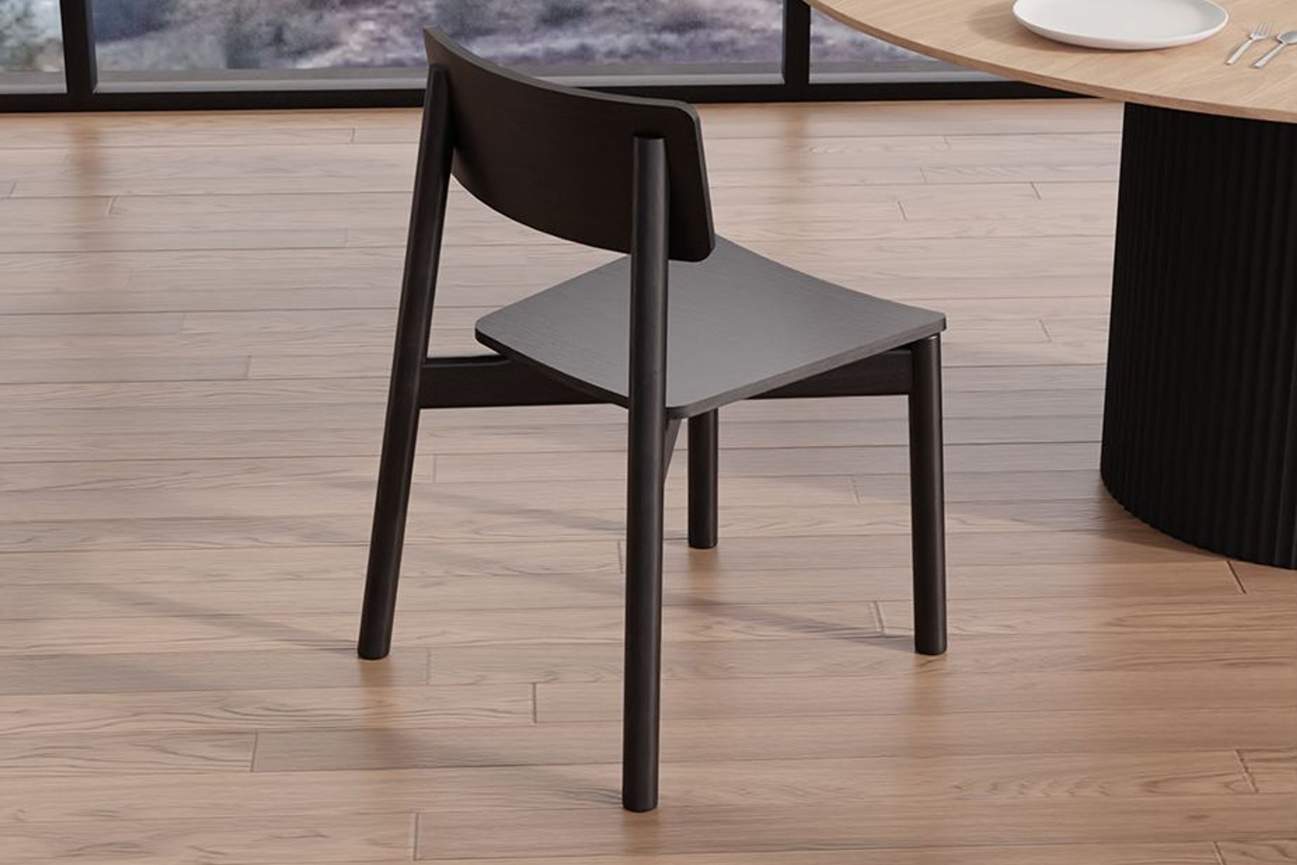 Andi Chair - Black Stained Ash