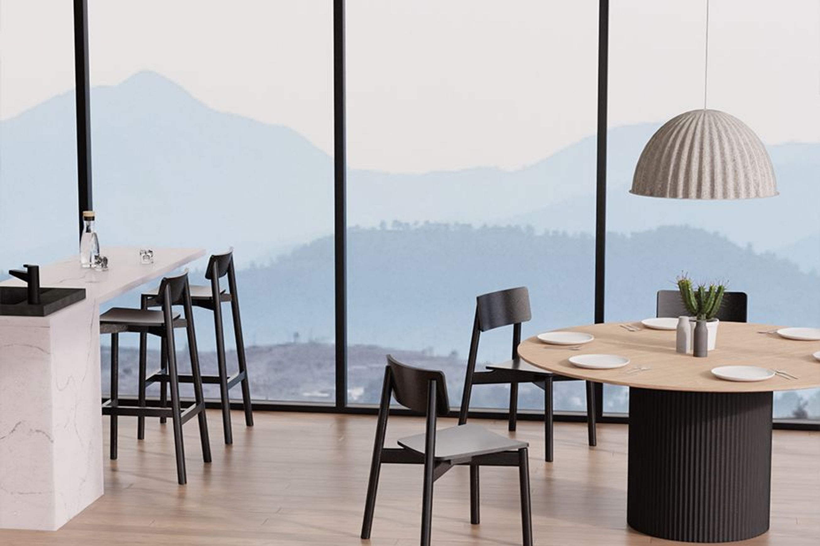 Andi Chair - Black Stained Ash