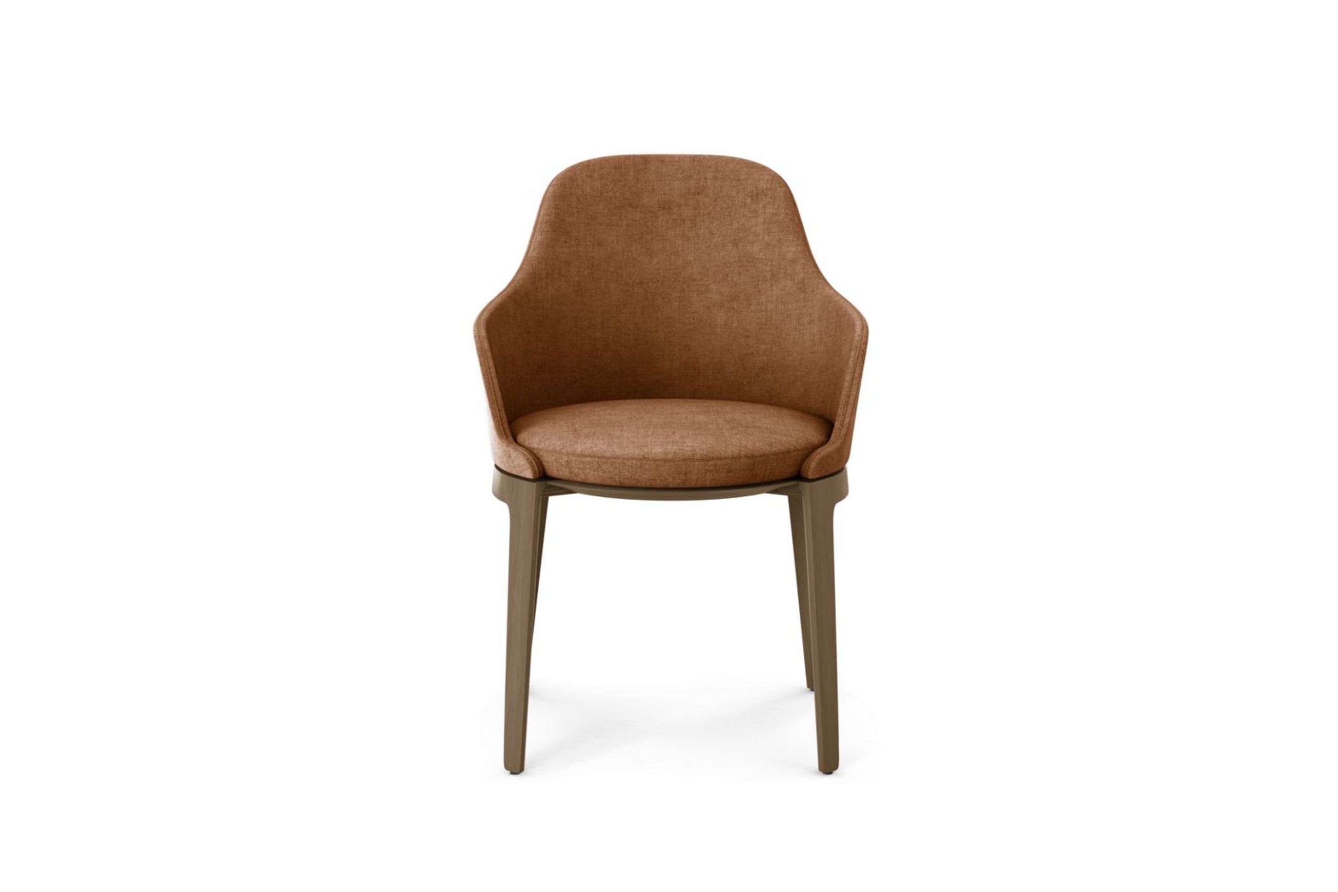 Tournicotti Fixed Dining Armchair - Wooden Base