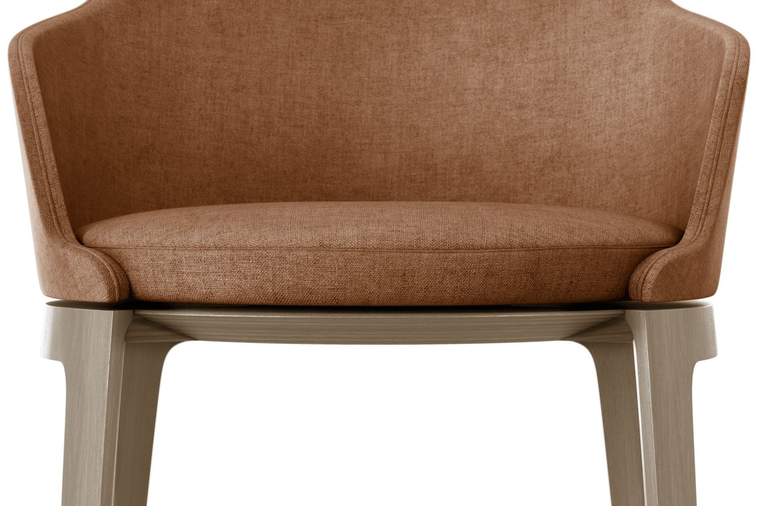 Tournicotti Fixed Dining Armchair - Wooden Base