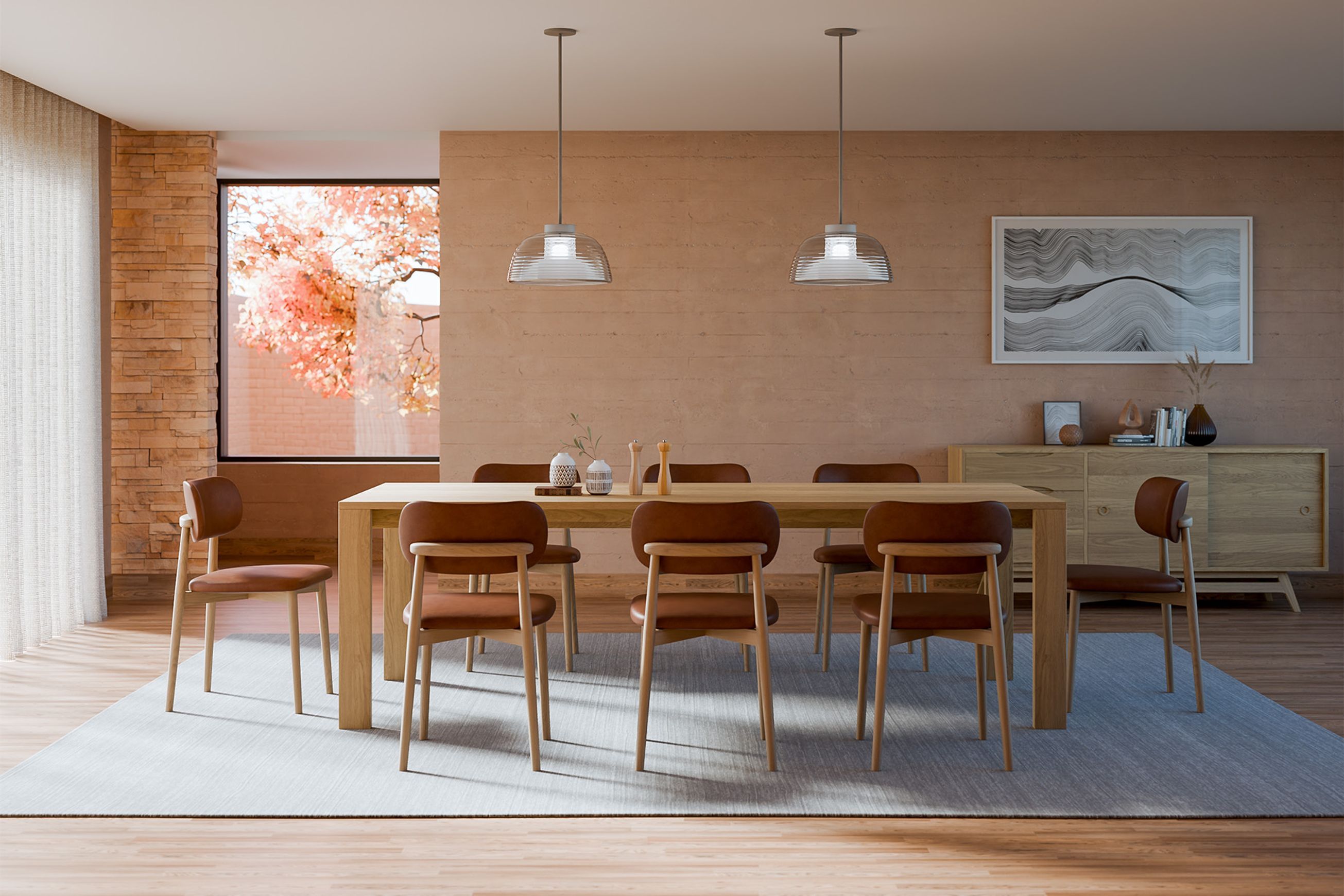 Oskar Dining Chair - Natural