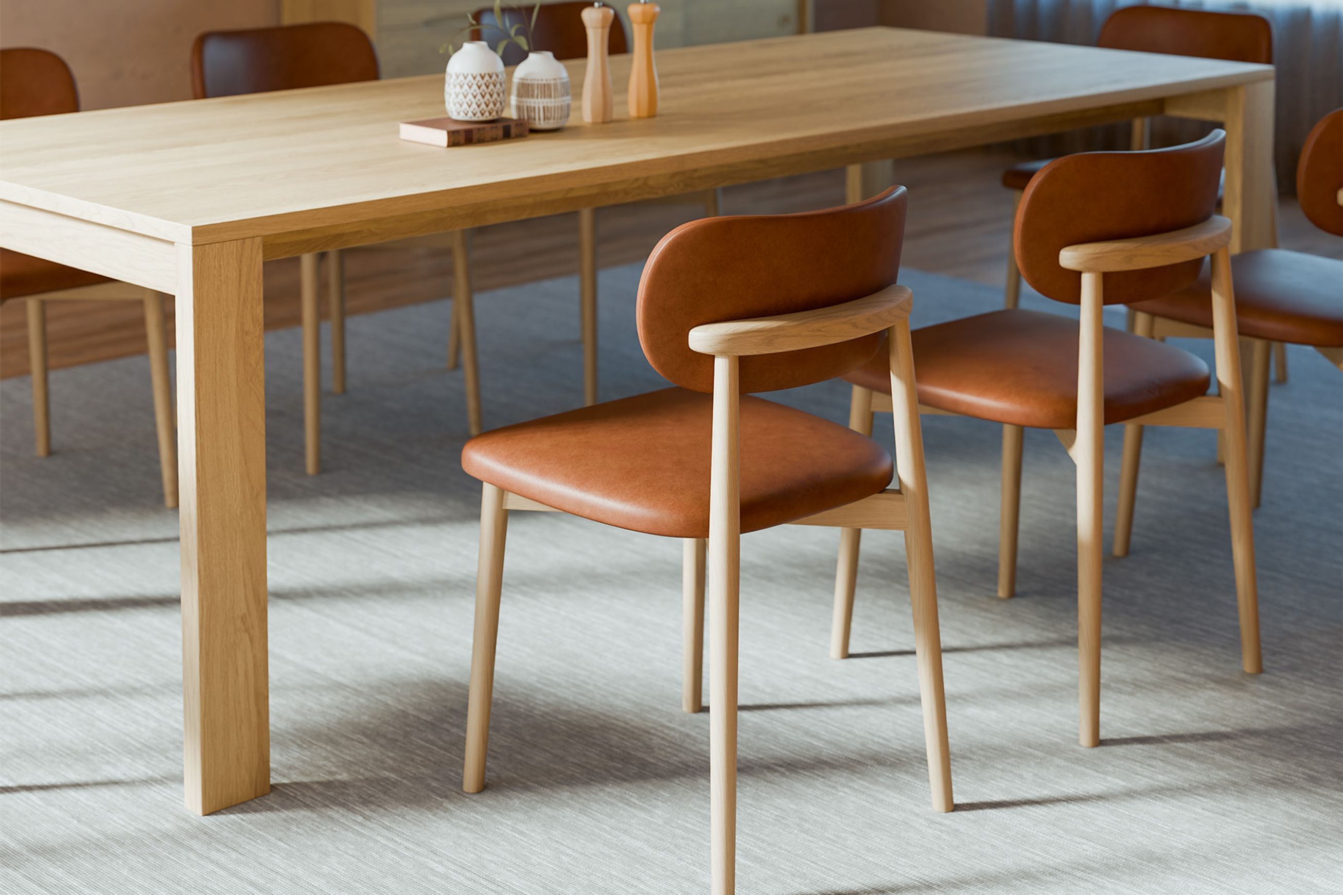 Oskar Dining Chair - Natural