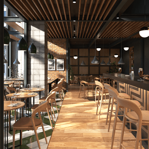 Mia Chair - Natural with Vegan Leather Seat Pad