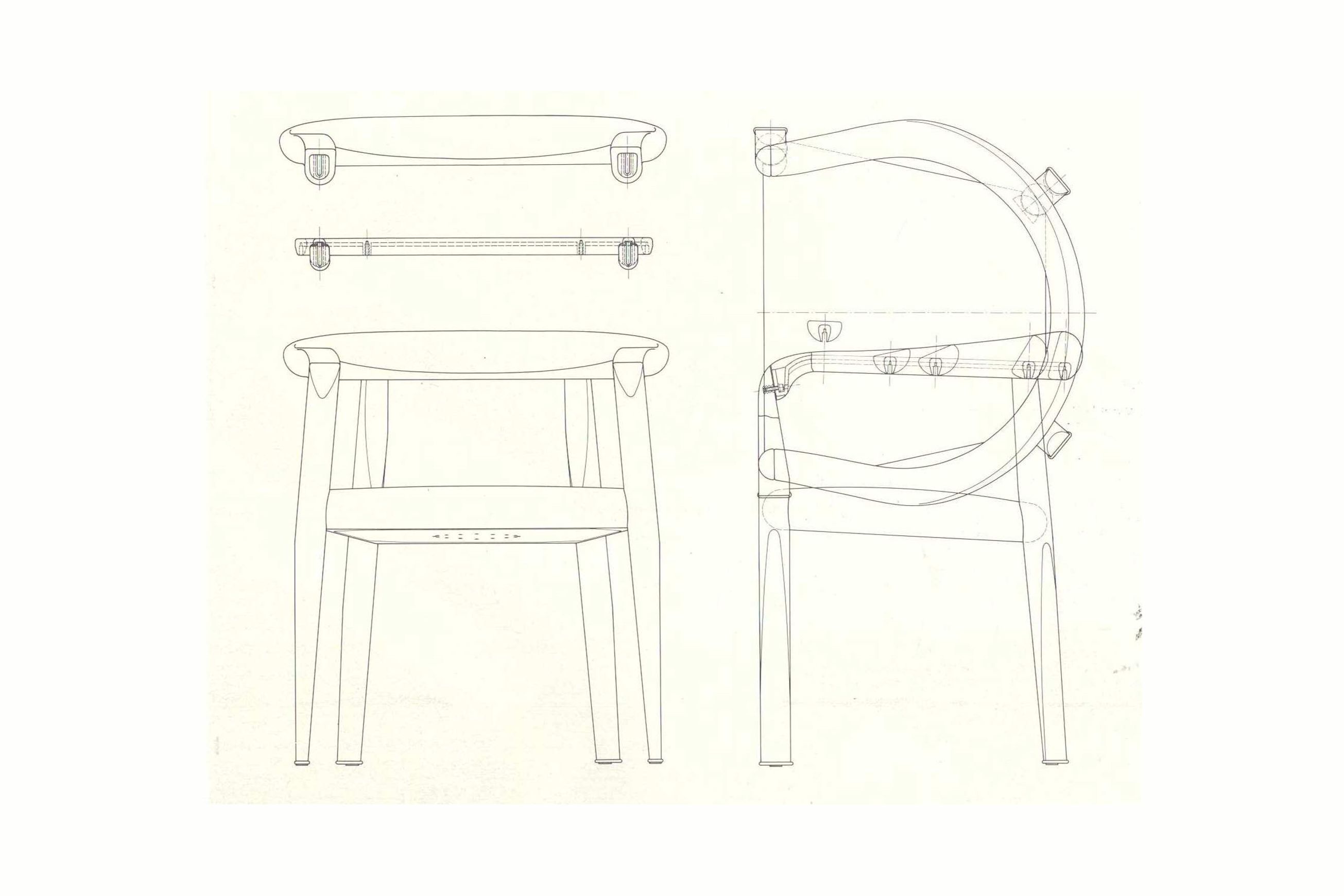 MHC.3 MISS Dining Chair by Molteni&C
