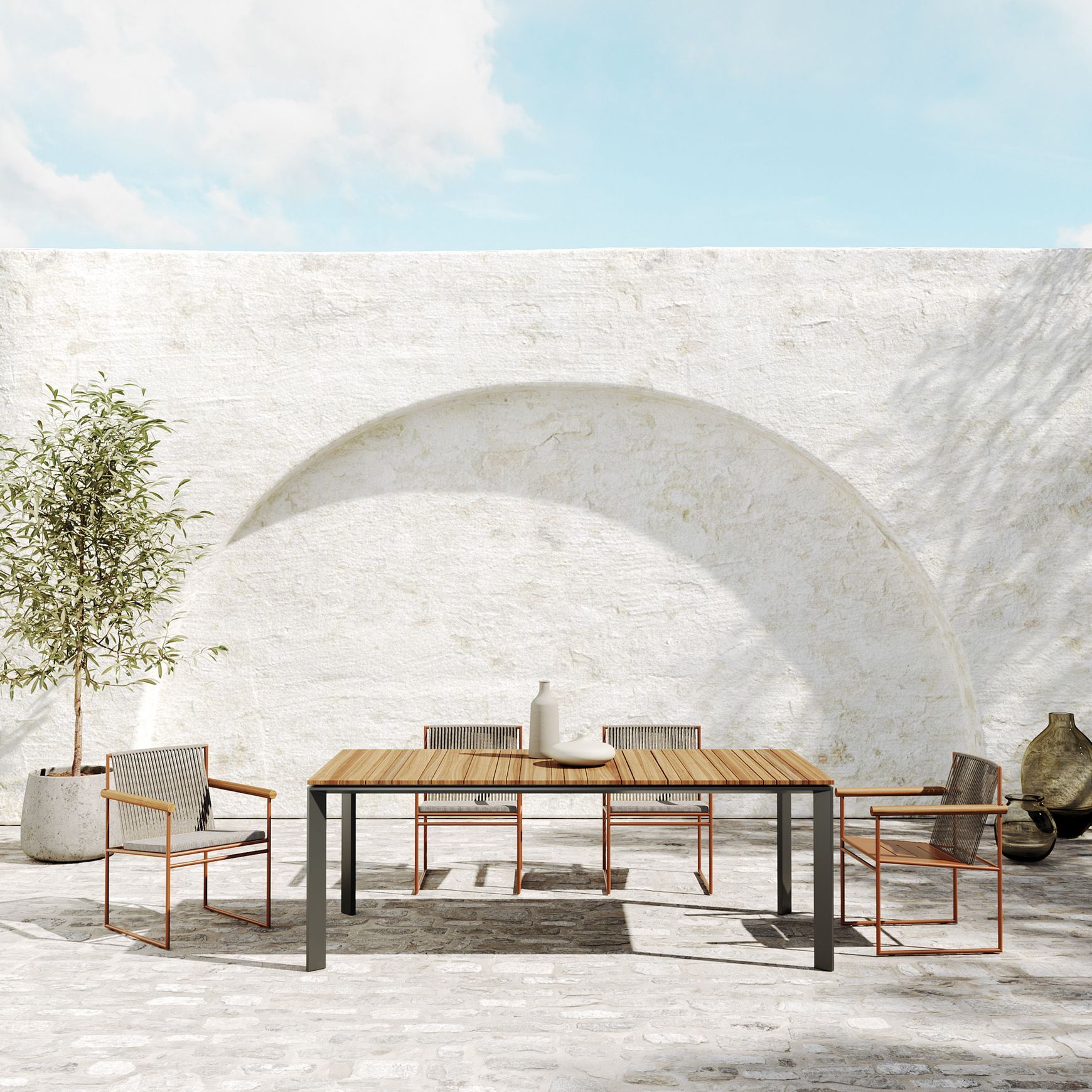 Pipe Dining Chair By Atmosphera