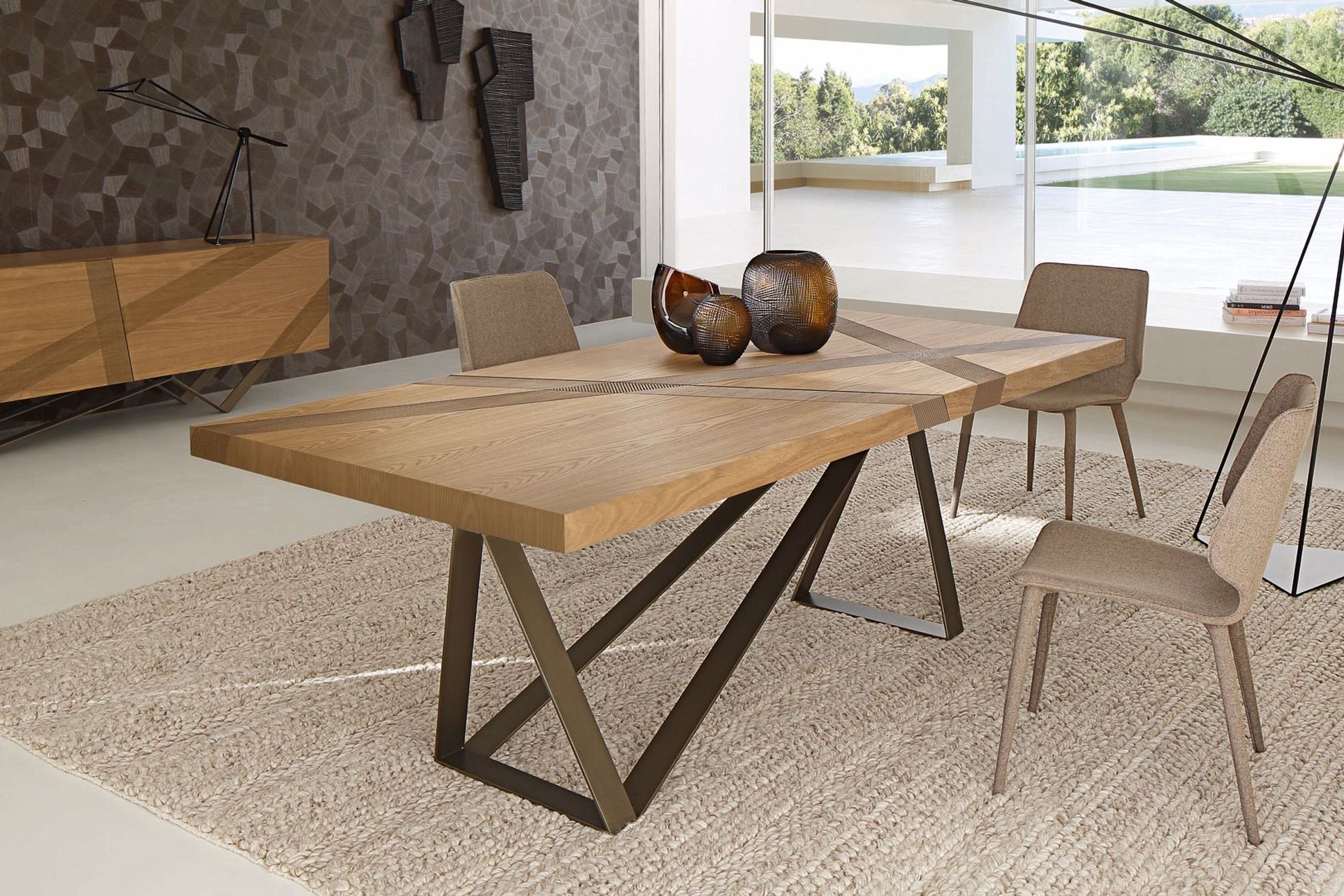 Track Dining Table - Fixed