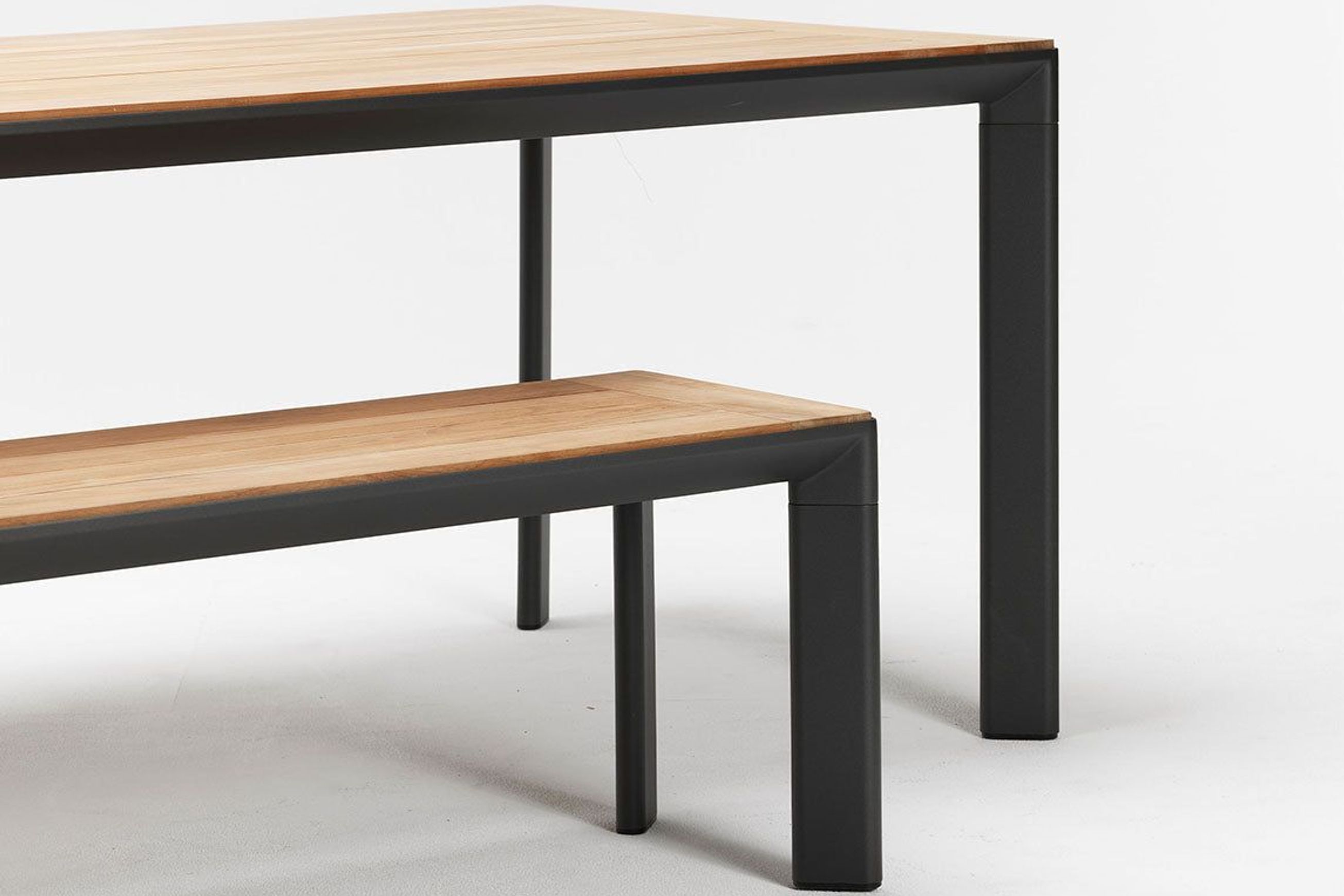 Addis | Teak & Aluminium Table
