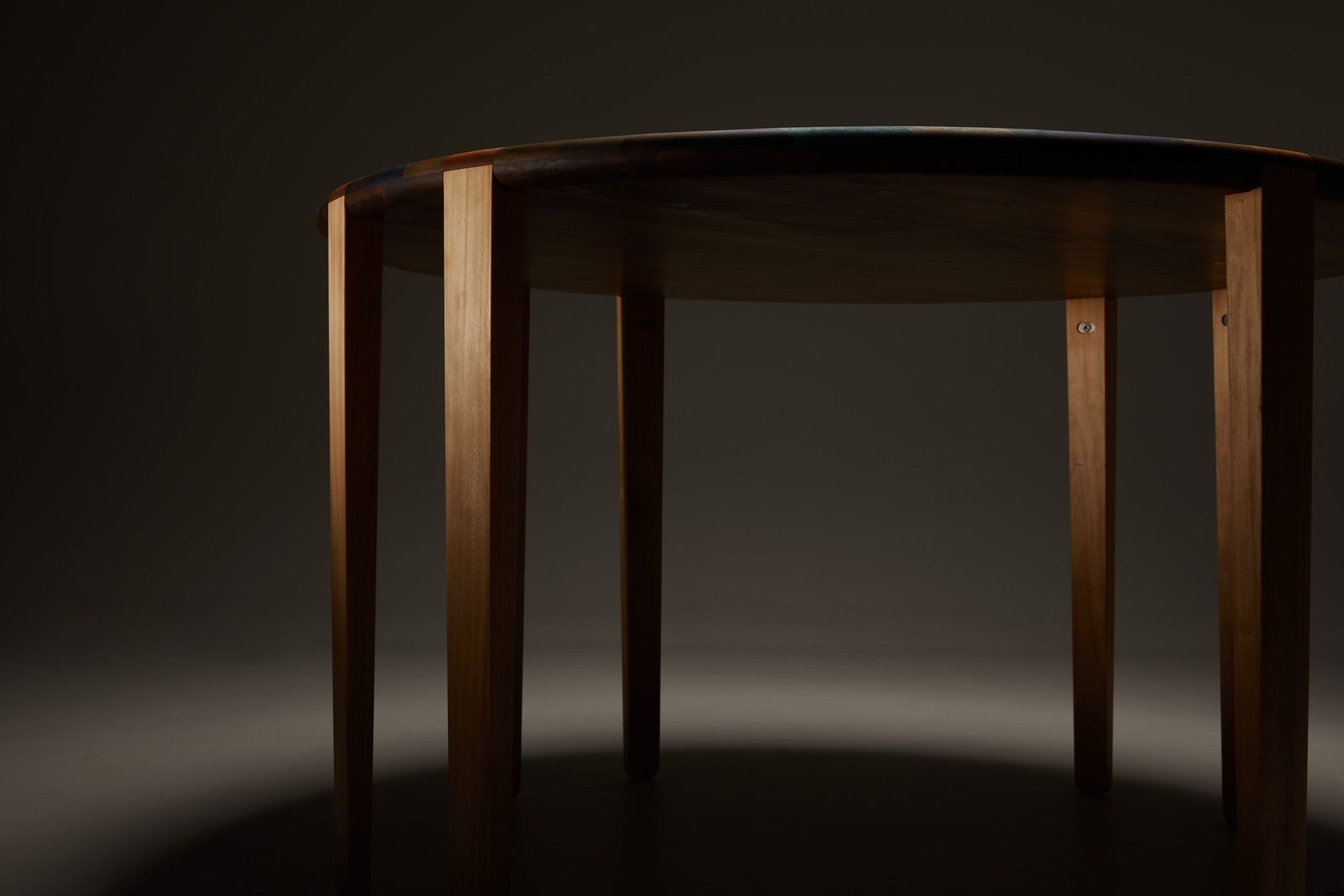 LETSWEAVE Dining Table — Reclaimed Kauri & Rimu