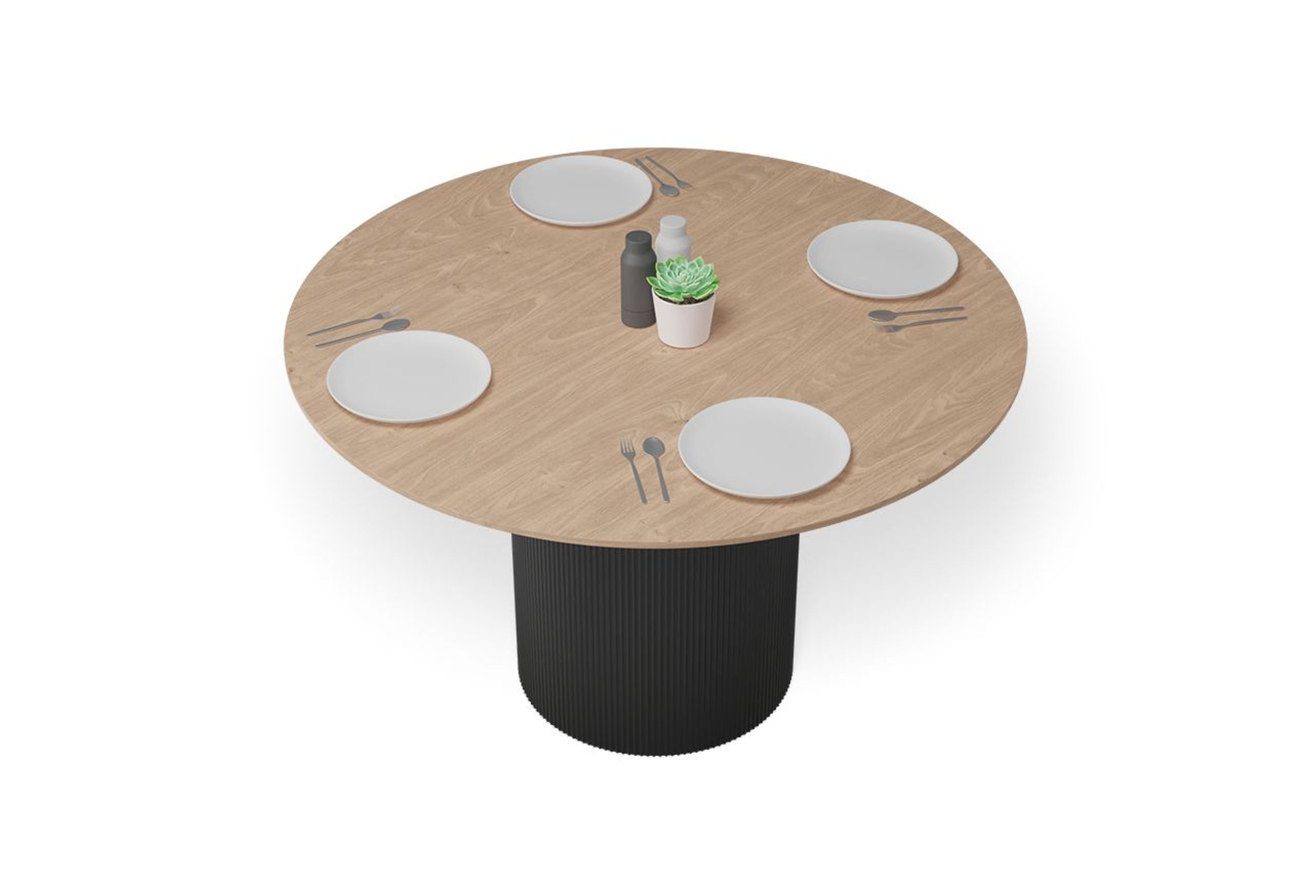 Mimi Dining Table -  Natural - 120cm