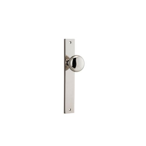 Cambridge Door Knob Rectangular Backplate
